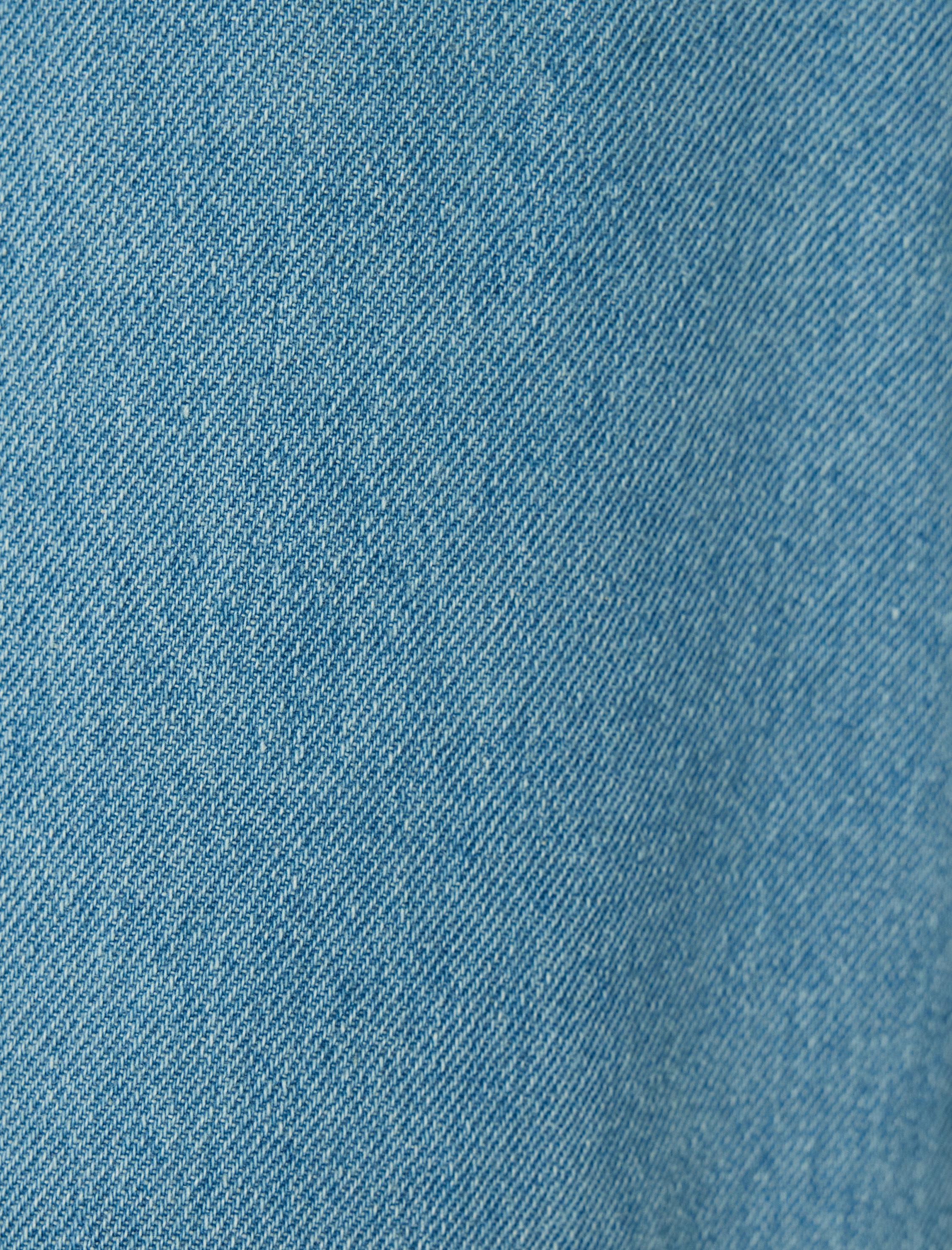 Oversize Kargo Kot Pantolon Beli Lastikli Cep Detaylı -  Loose Straight Fit Jeans