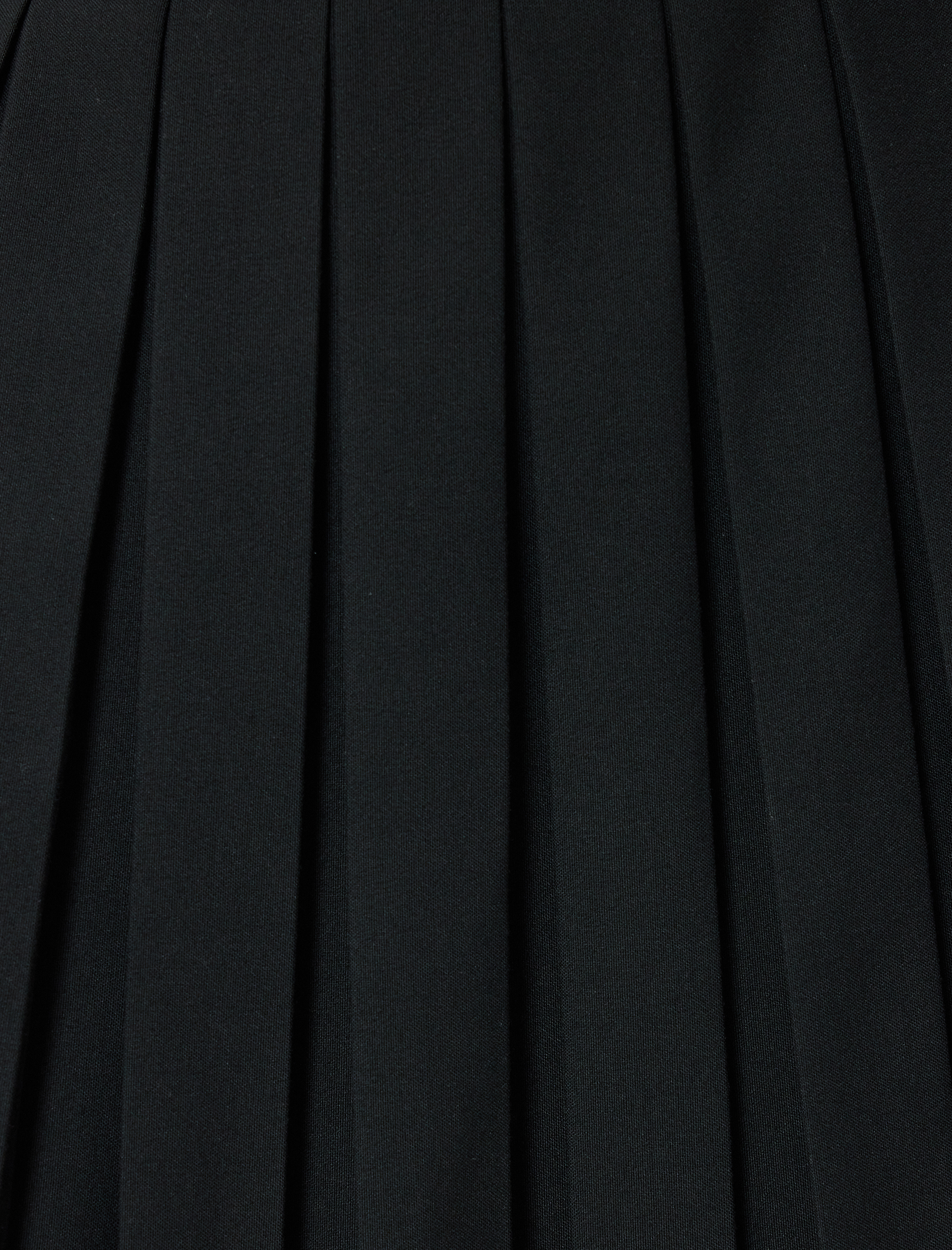   Pileli Mini Etek Normal Bel Rahat Kesim