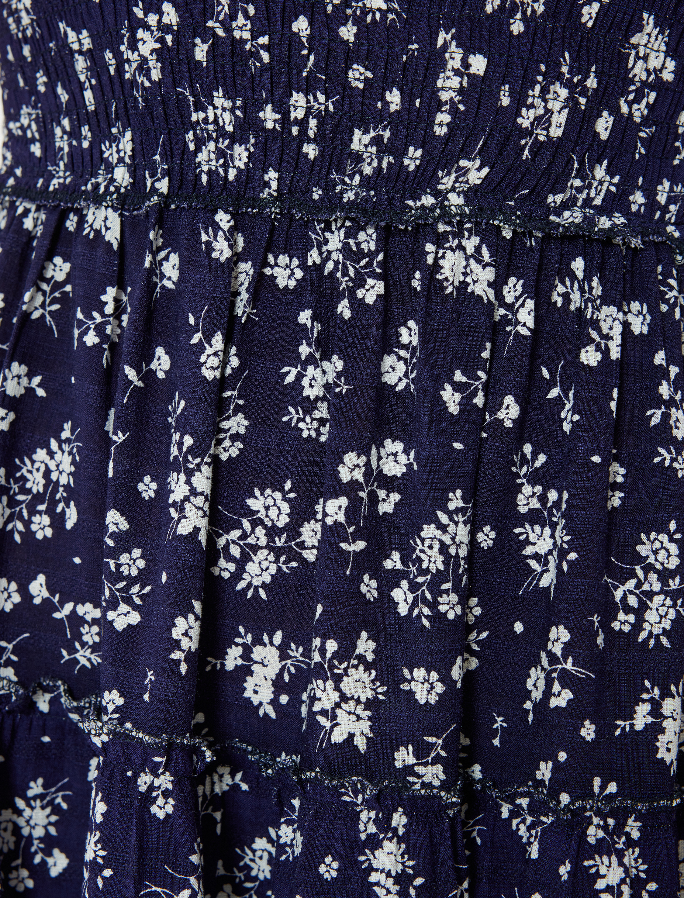   Çiçekli Elbise Mini İp Askılı A Kesim V Yaka Gipeli Slim Fit