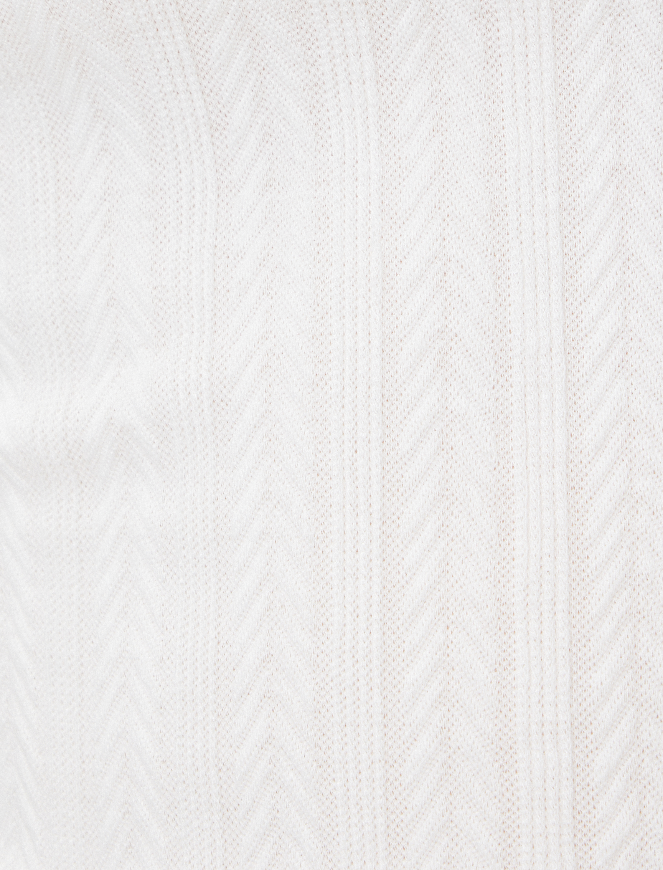   Polo Crop Tişört Yarım Fermuar Detaylı Kısa Kollu Dokulu