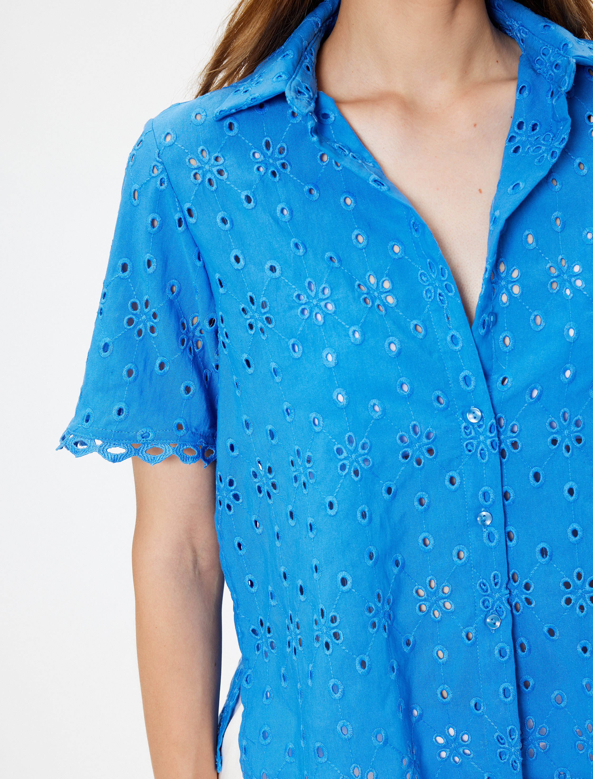   Fisto Gömlek Kısa Kollu Klasik Yaka