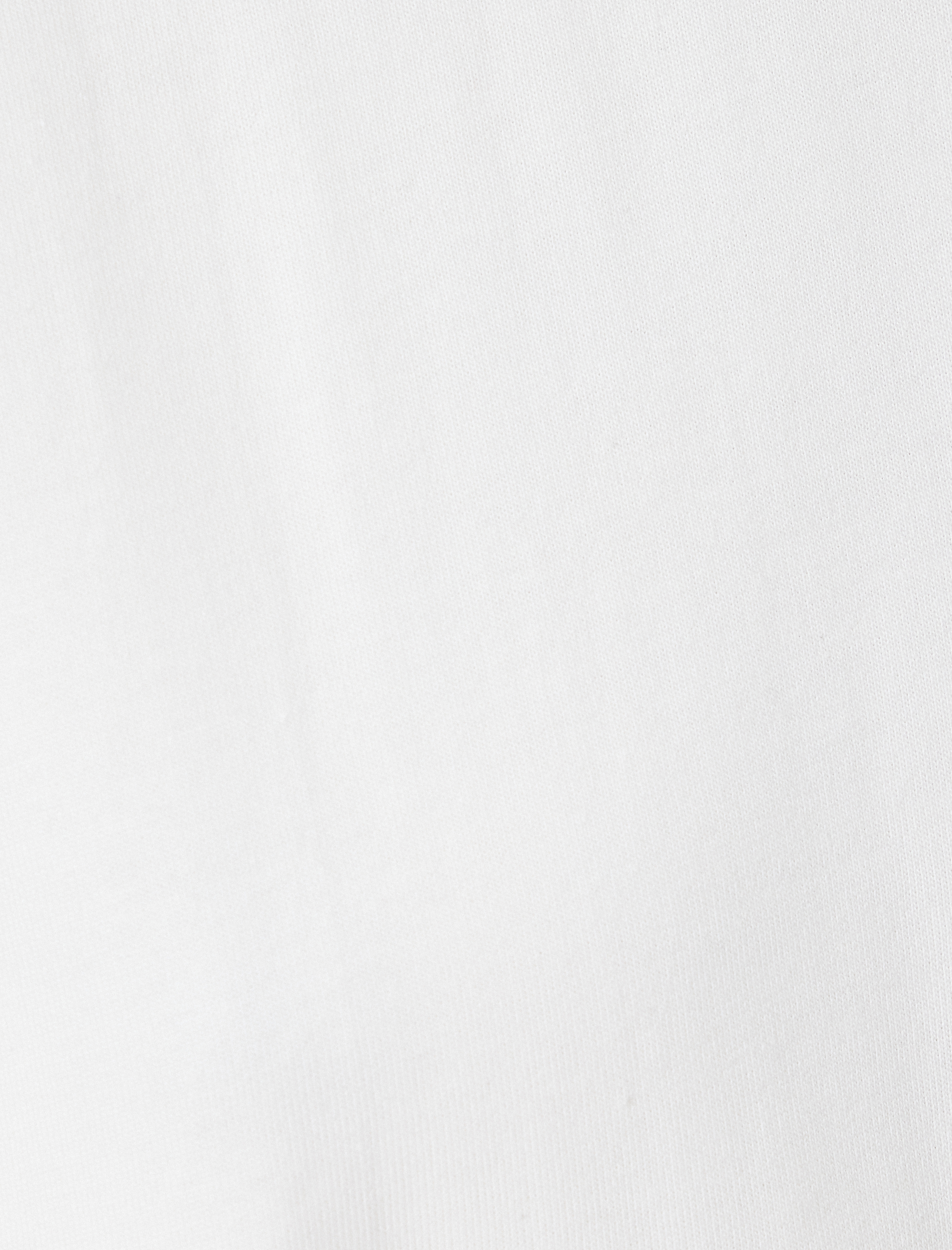   İki Farklı Kumaş Kullanımlı Kısa Kollu Pamuklu Çizgili Tişört