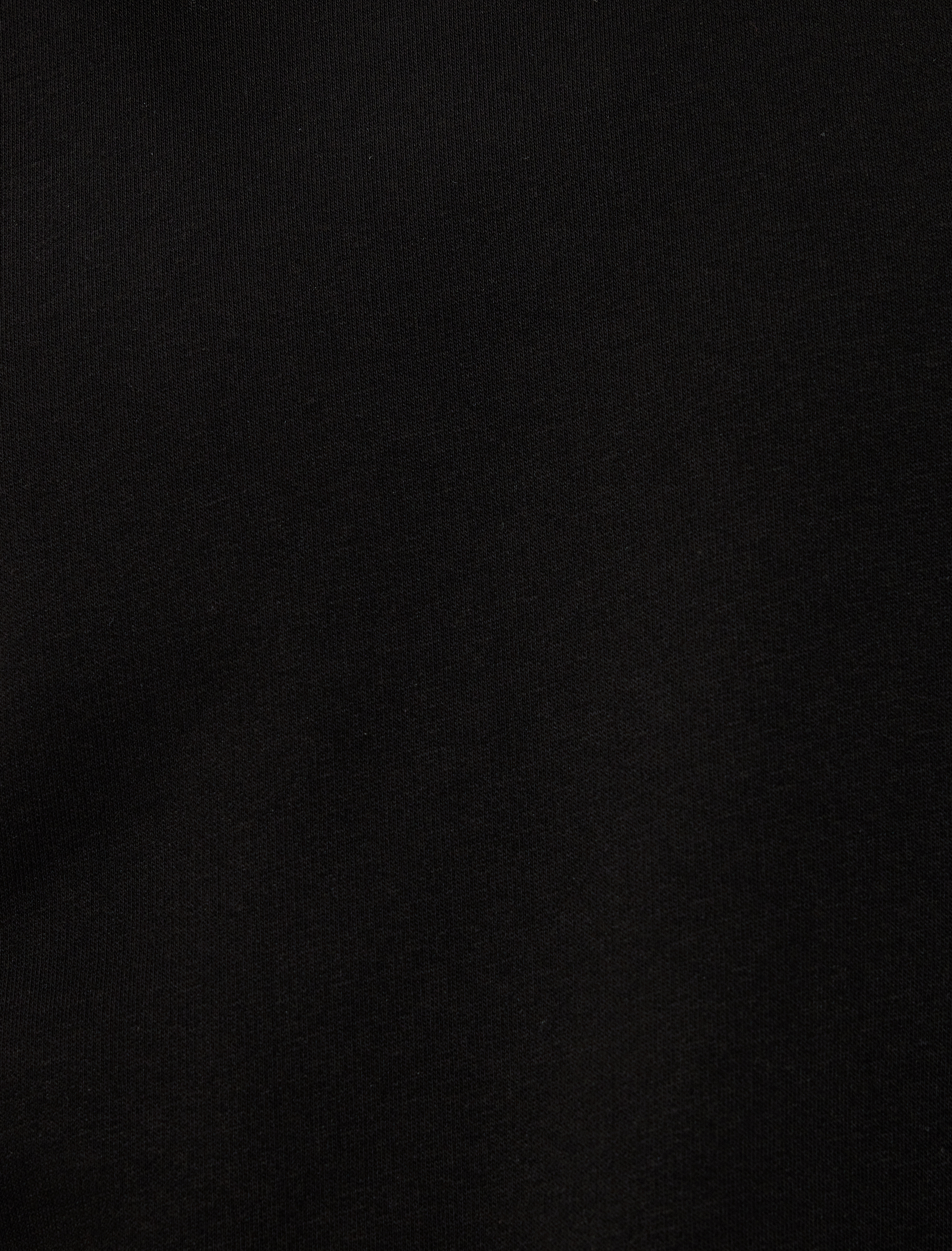 Polo Yaka Sweatshirt Basic Uzun Kollu Şardonlu Pamuk Karışımlı