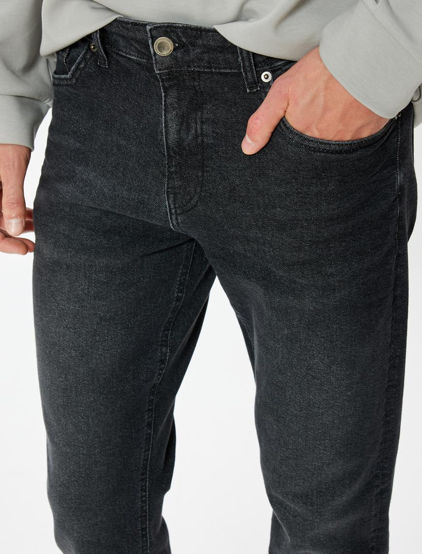   Slim Fit Kot Pantolon - Brad Jean