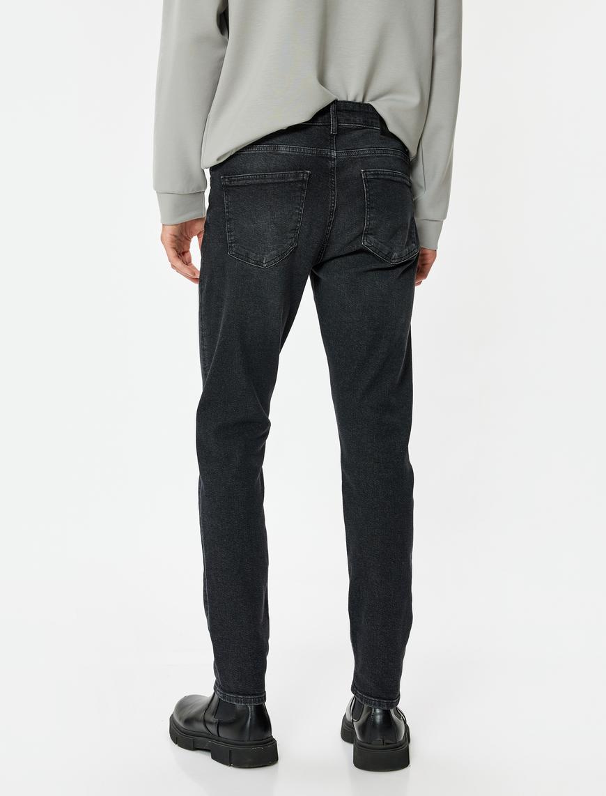   Slim Fit Kot Pantolon - Brad Jean