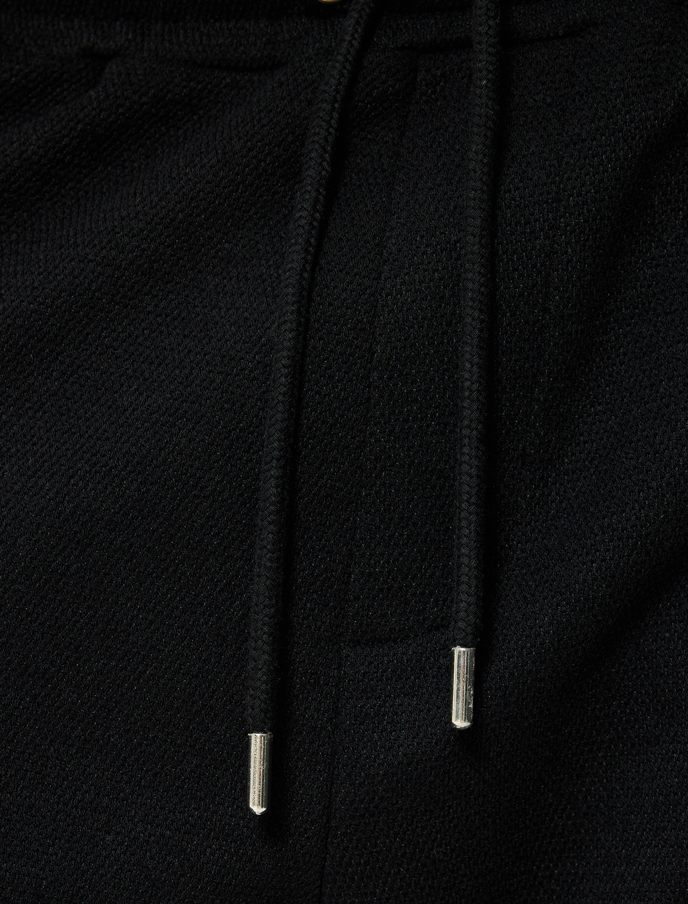   Beli Bağcıklı Eşofman Altı Cep Detaylı Pamuk Karışımlı