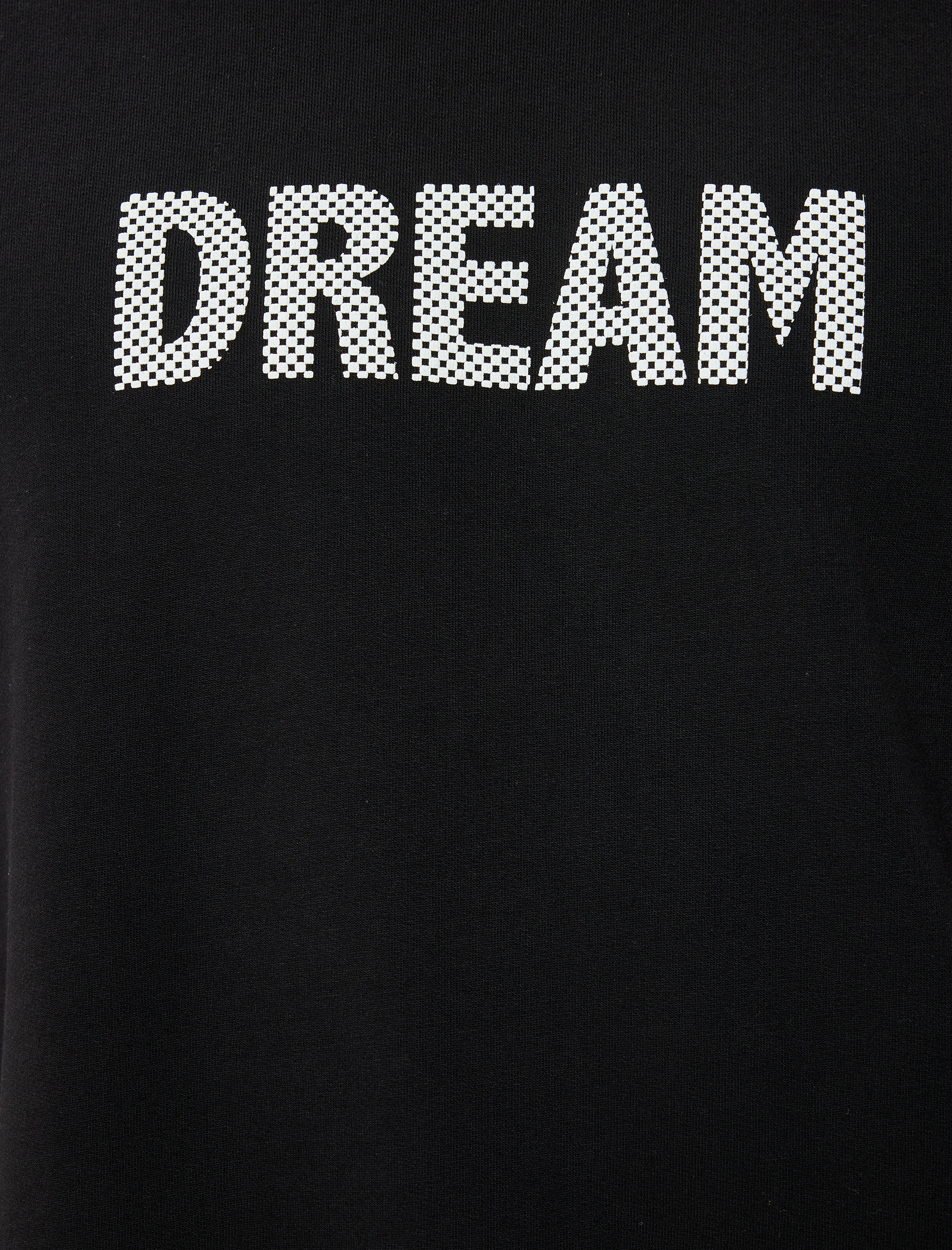   Slogan Baskılı Pamuklu Bisiklet Yaka Kısa Kollu Oversize Tişört