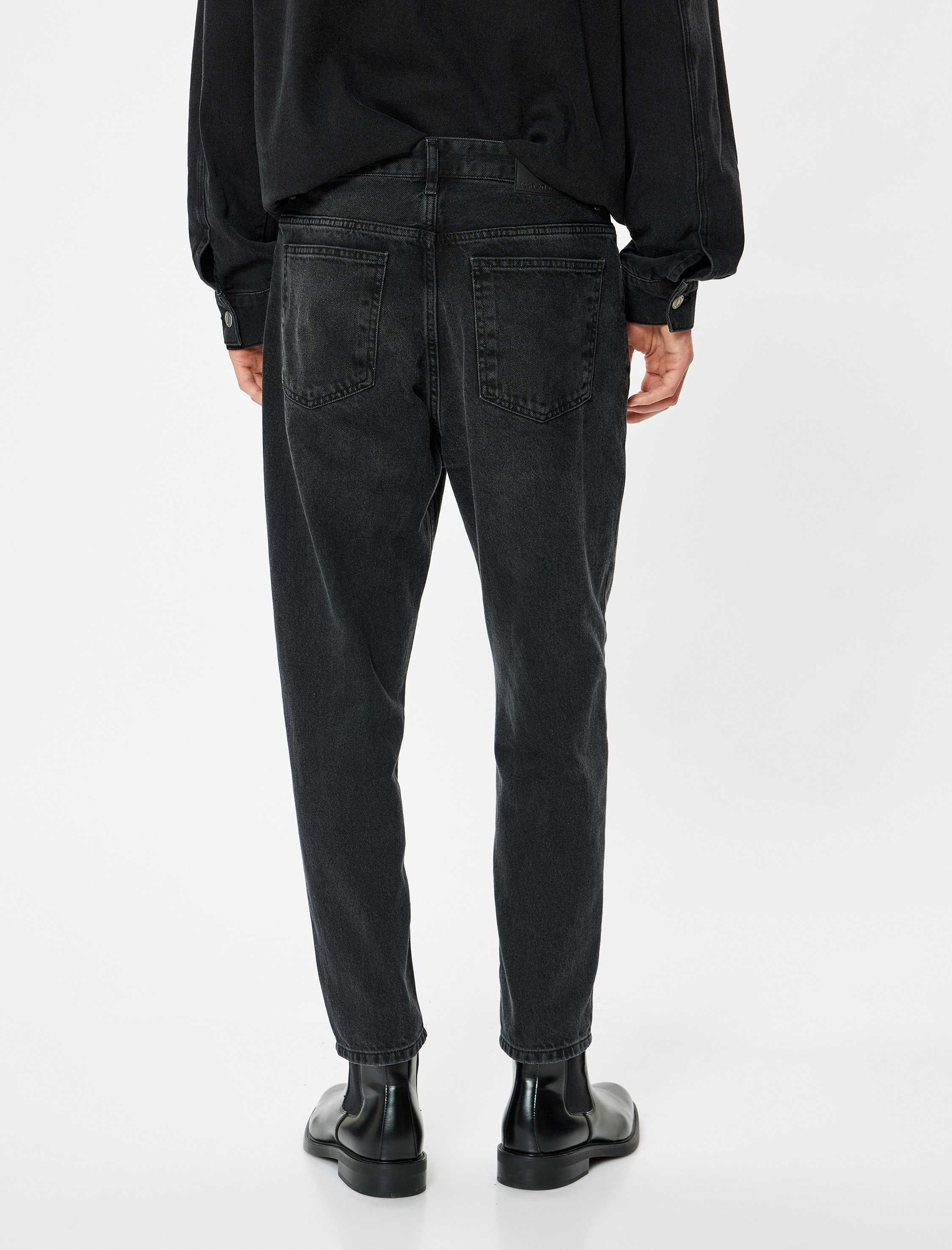   Standart Bel Loose Fit Kot Pantolon - Steve Jeans