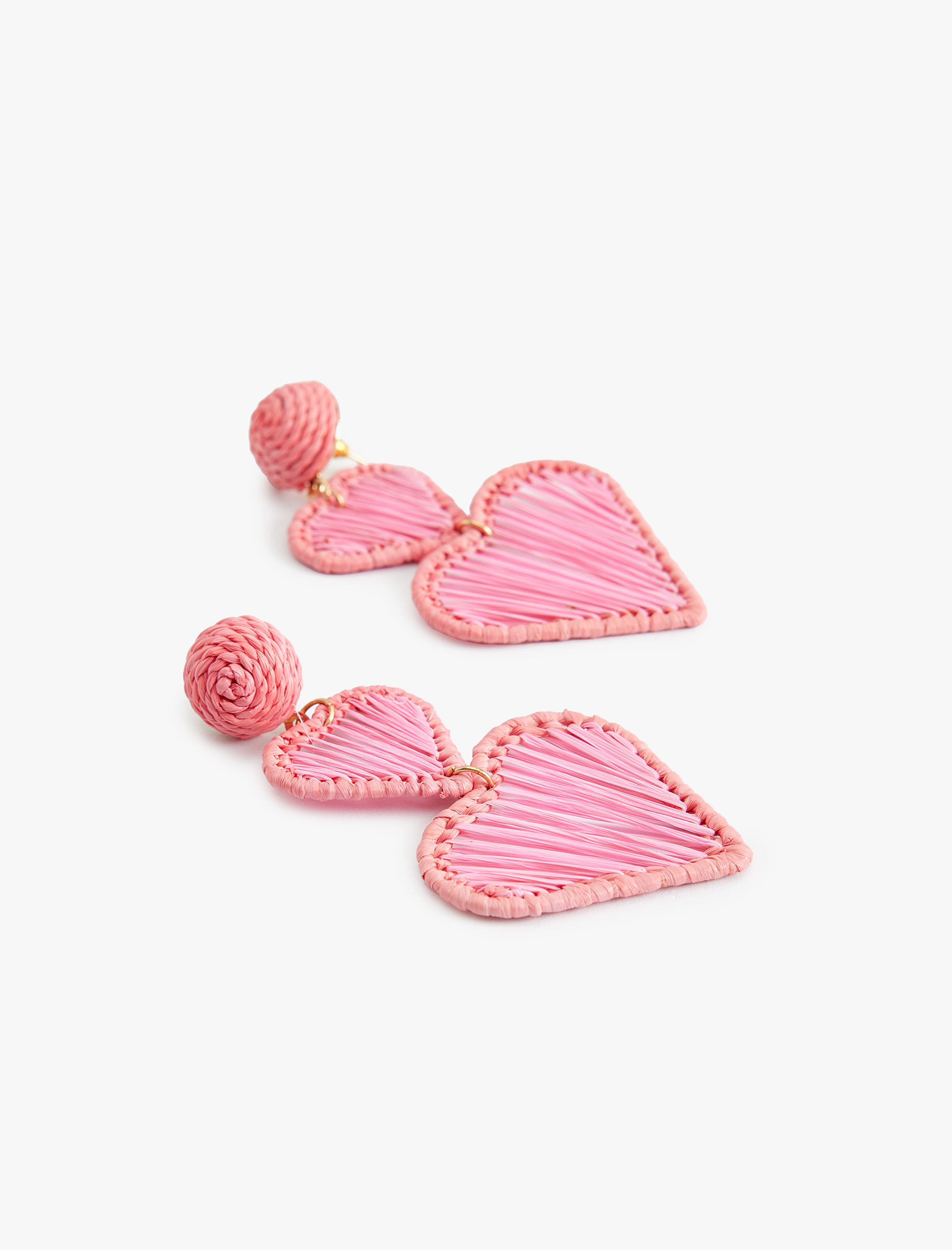  Kadın Sallantılı Büyük Boy Kalpli Küpe