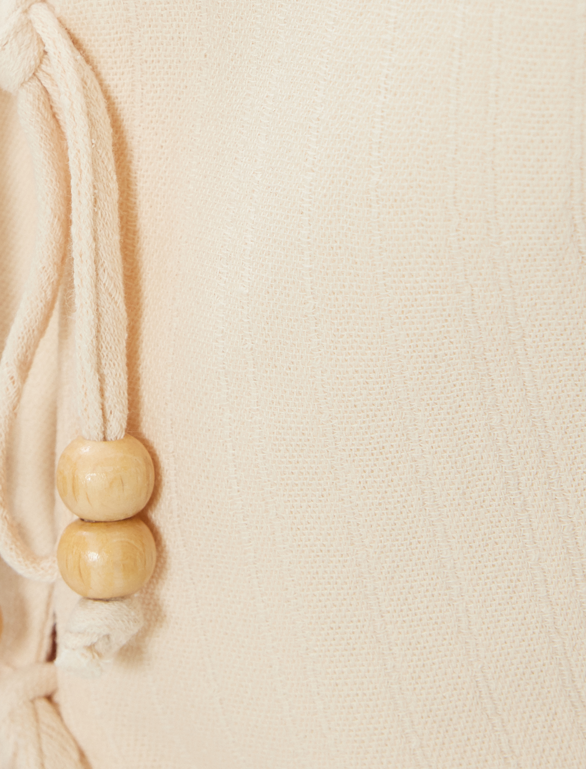   Önden Bağlama Detaylı Yelek Crop V Yaka