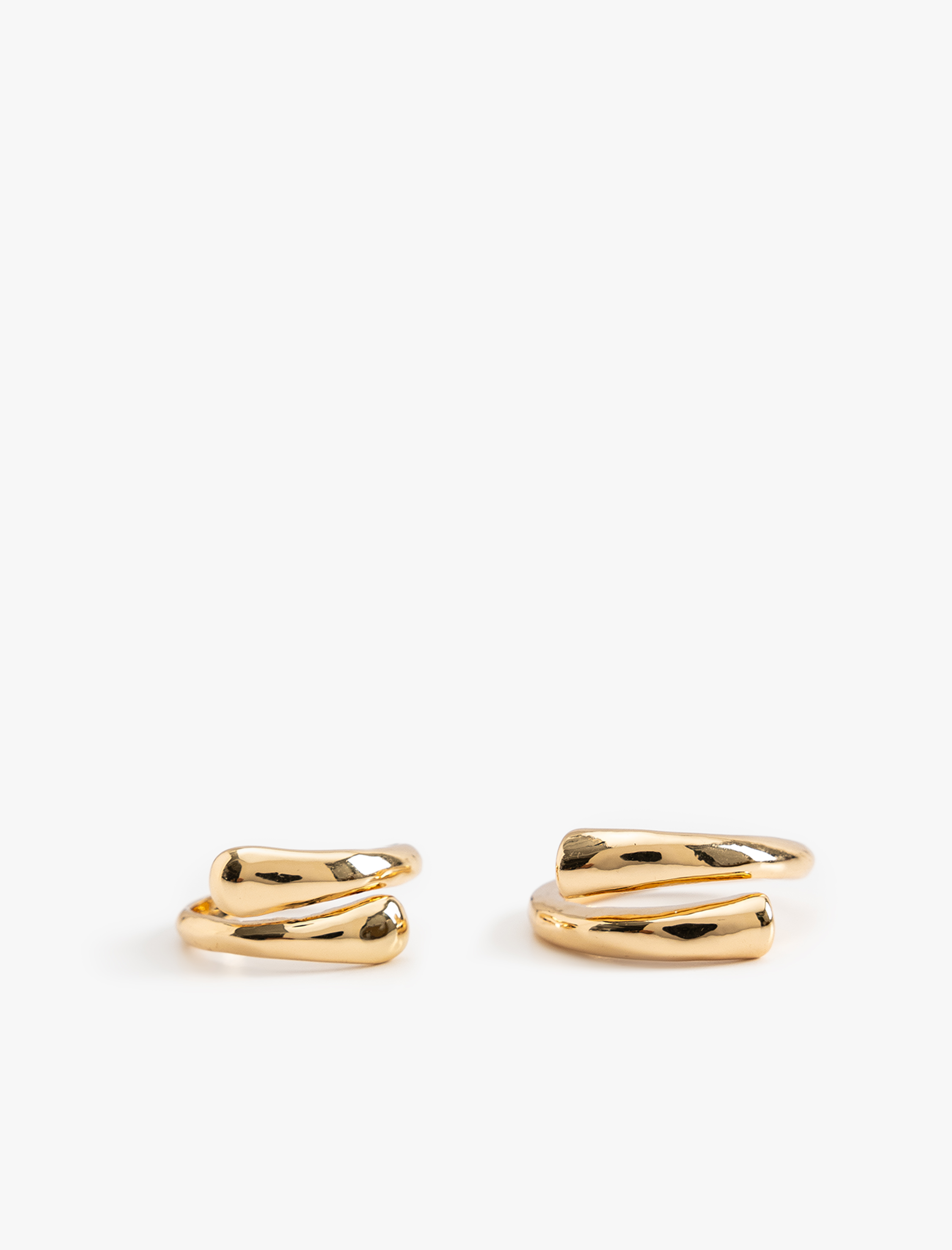  Kadın Yüzük Seti 2'li Metal