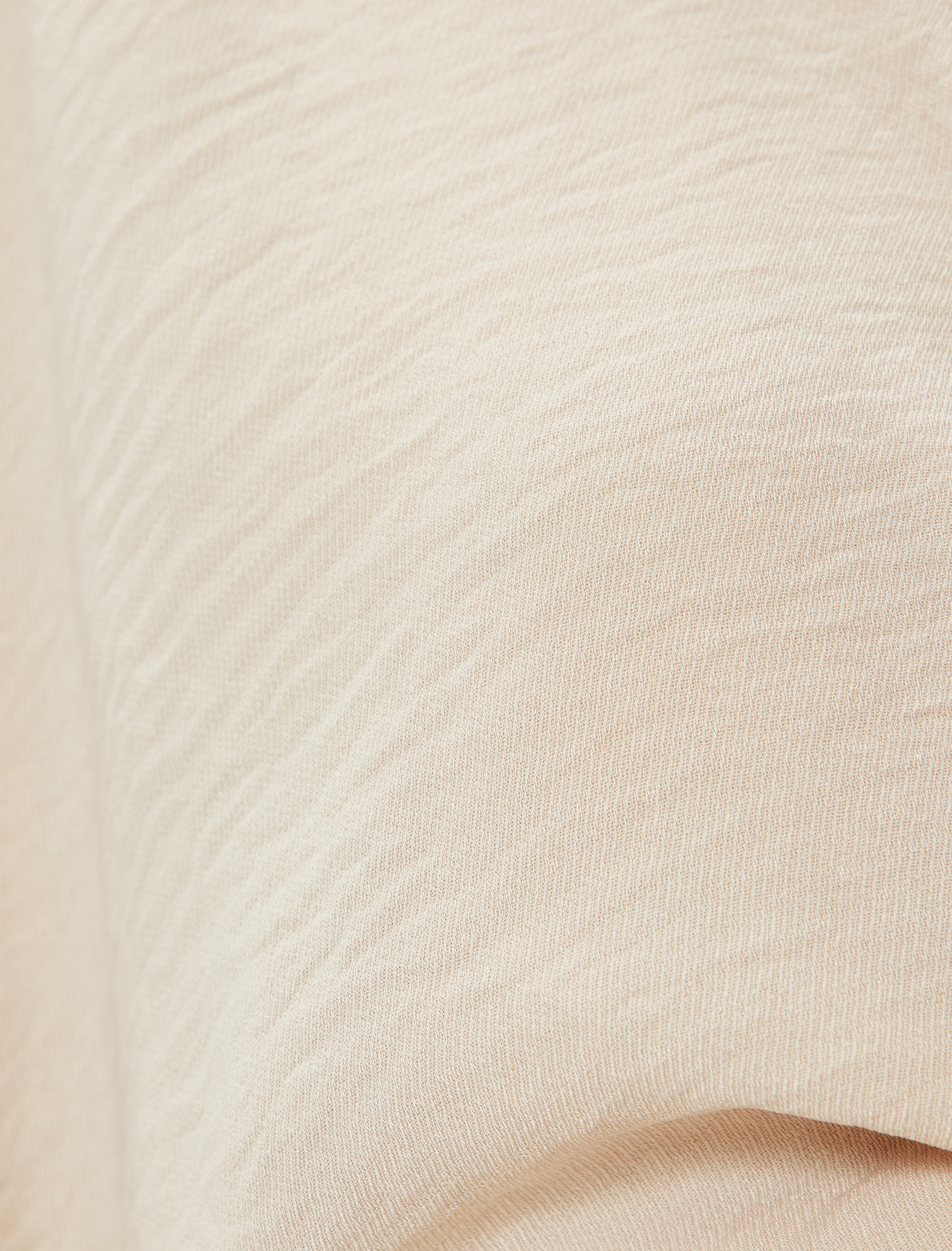   Crop Üst V Yaka Bağlama Detaylı Oversize