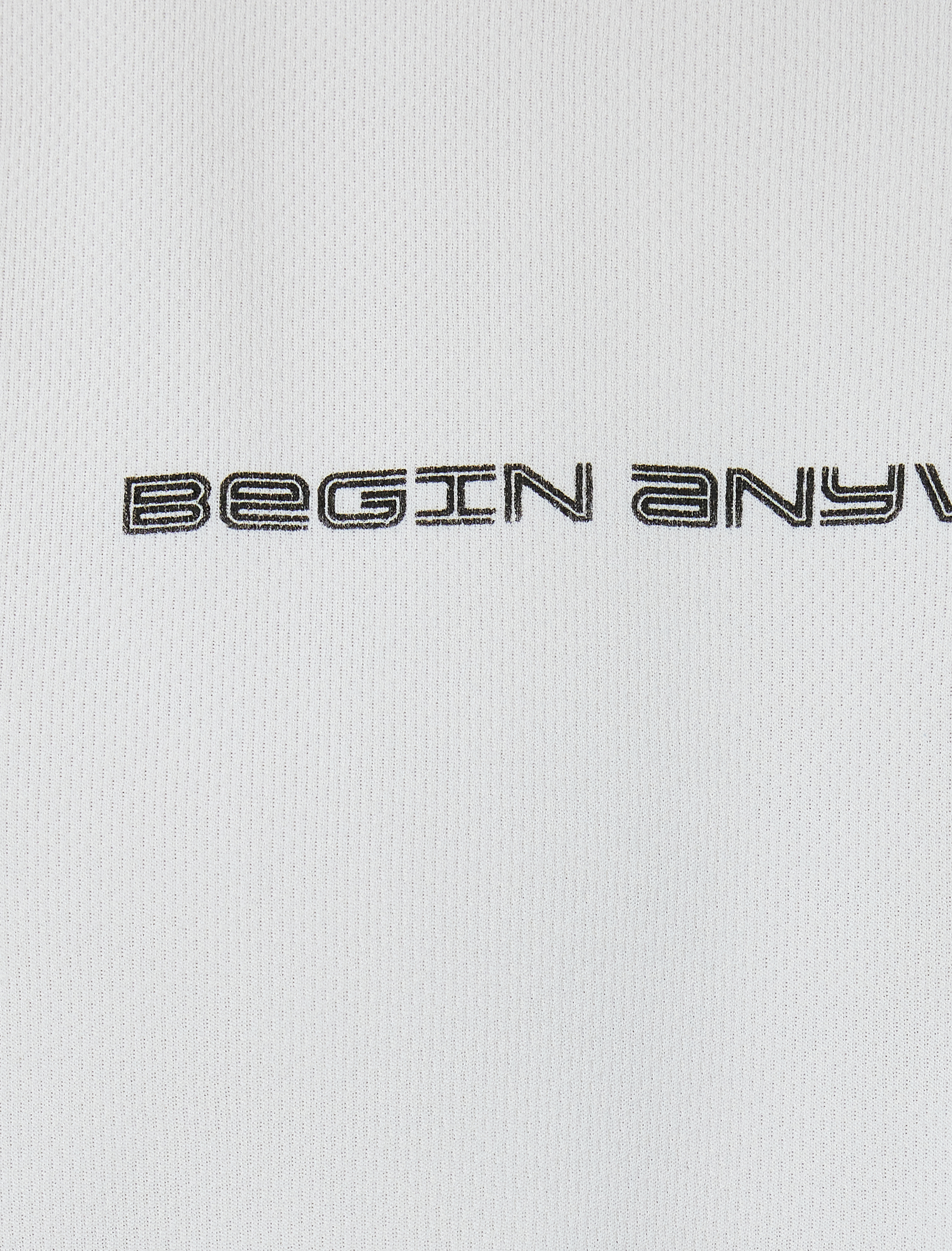   Arkası Baskılı Bisiklet Yaka Kolsuz Spor Atlet