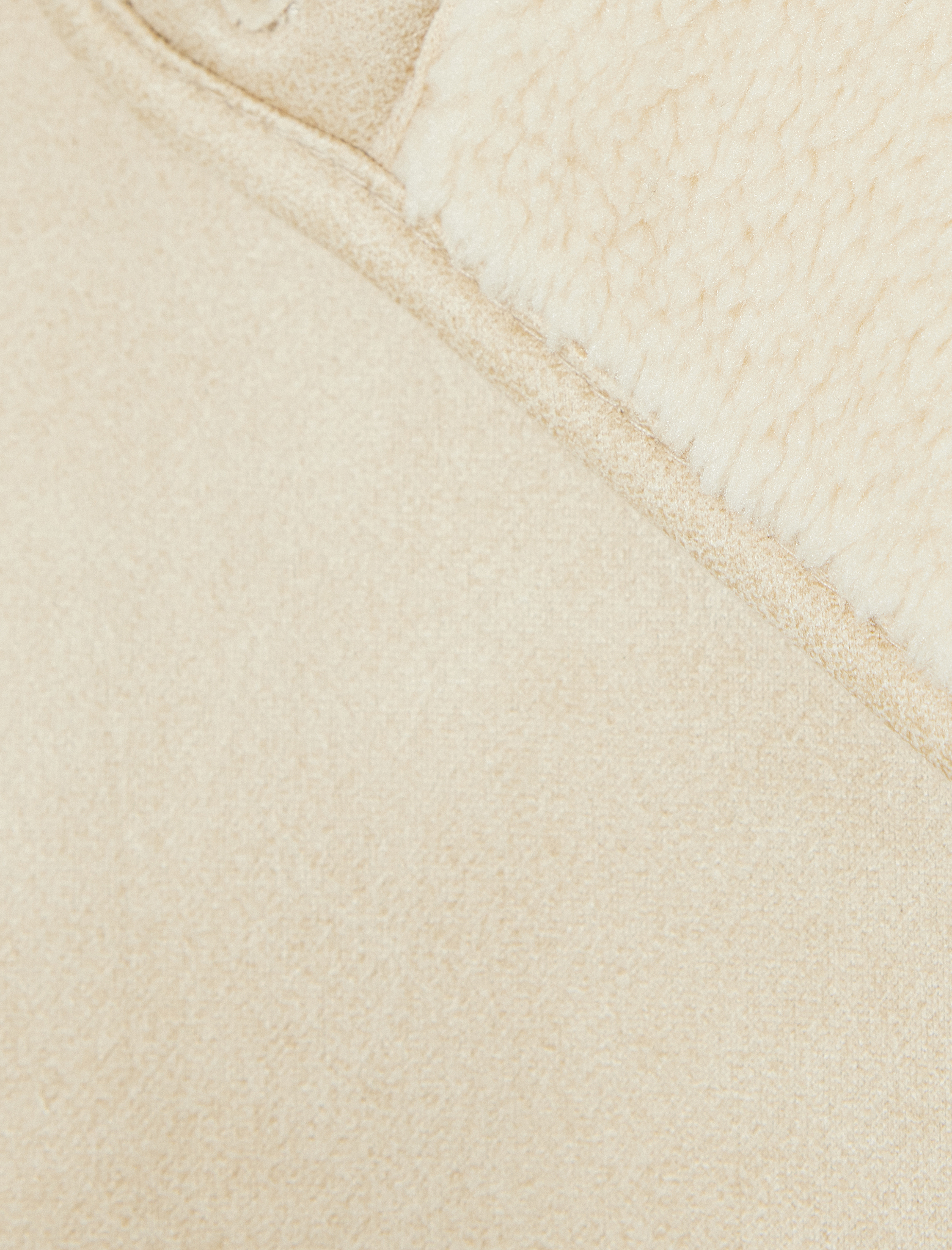   Koton X Sima Tarkan - Suni Deri Biker Ceket Kruvaze Yakası Suni Kürklü Cepli