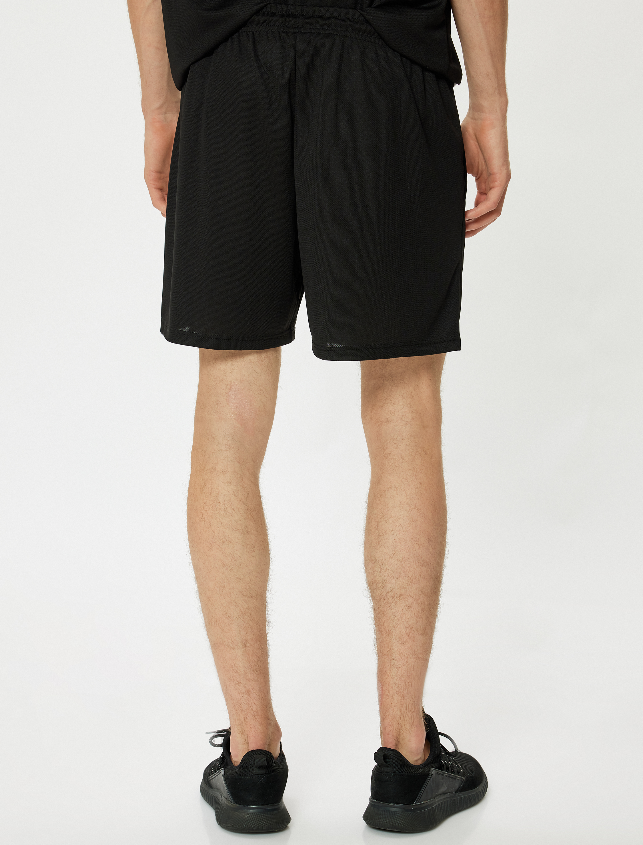 Spor Şort Basic Beli Bağcıklı Cep Detaylı