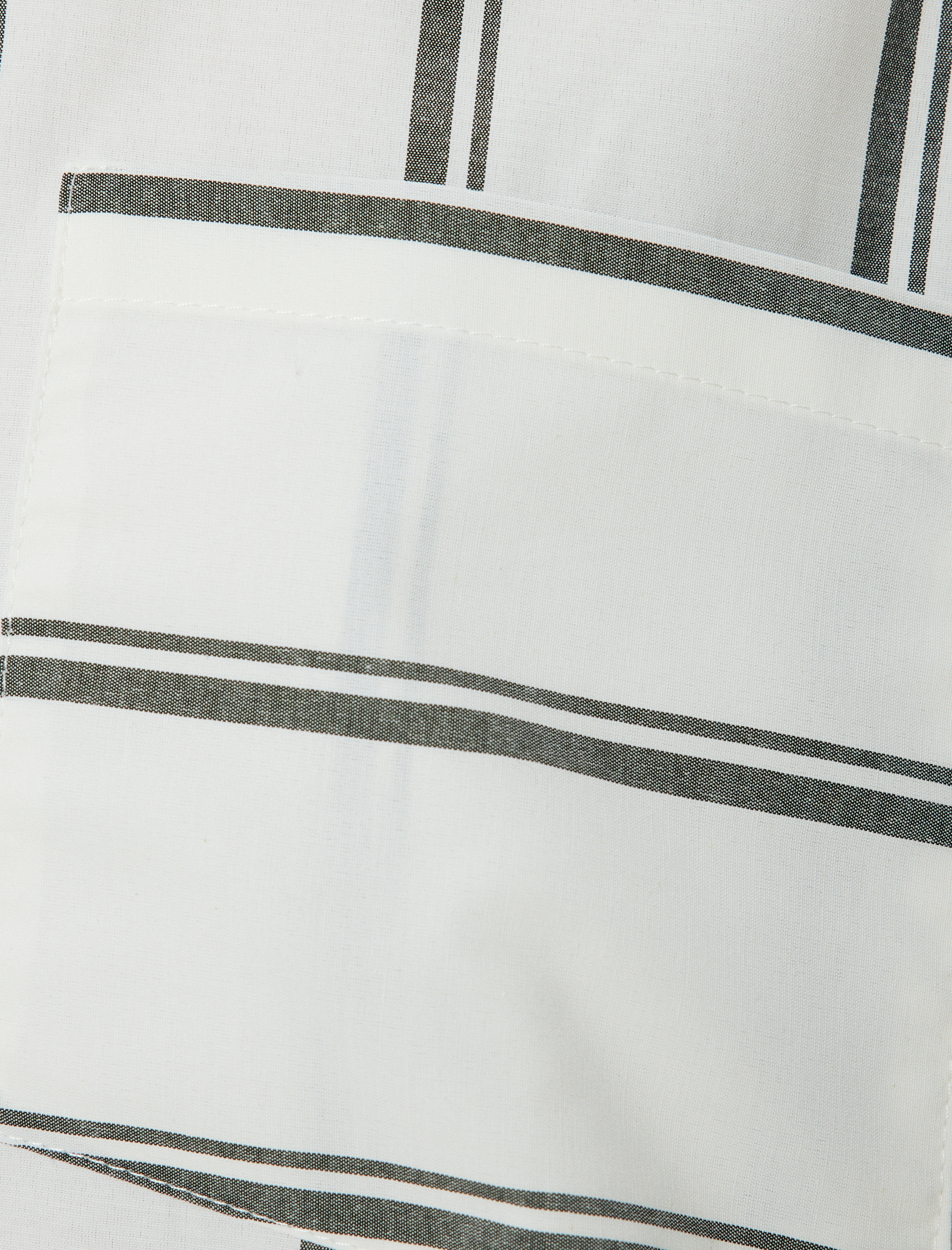   Crop Poplin Gömlek Uzun Kollu Cep Detaylı Pamuklu