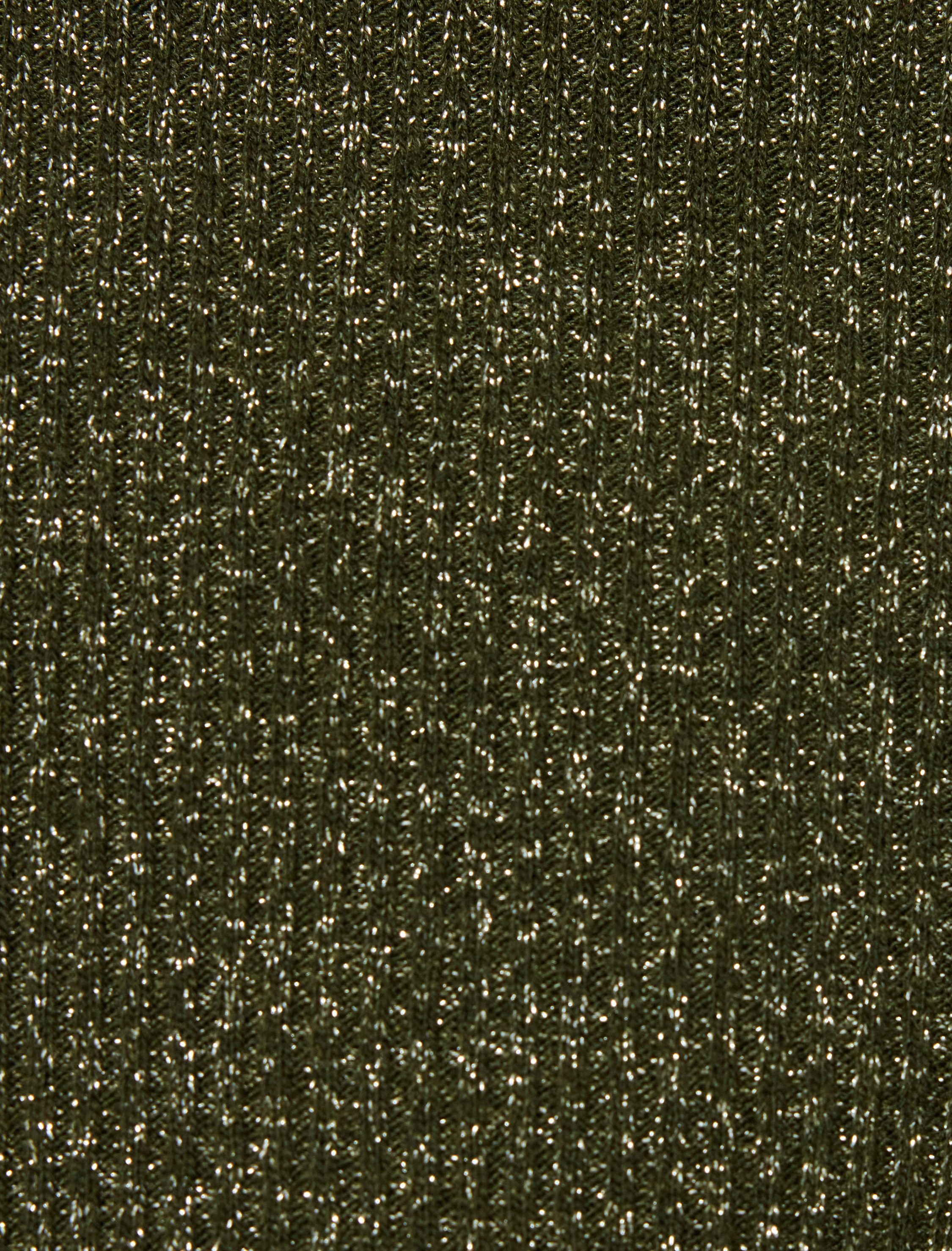   Apolet Detaylı Slim Fit Bisiklet Yaka Kısa Kollu Triko Kazak