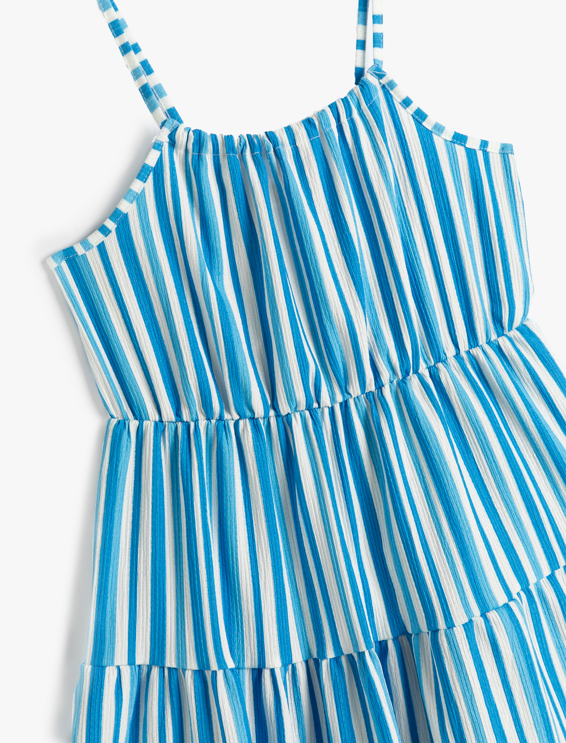 Kız Çocuk Askılı Midi Elbise