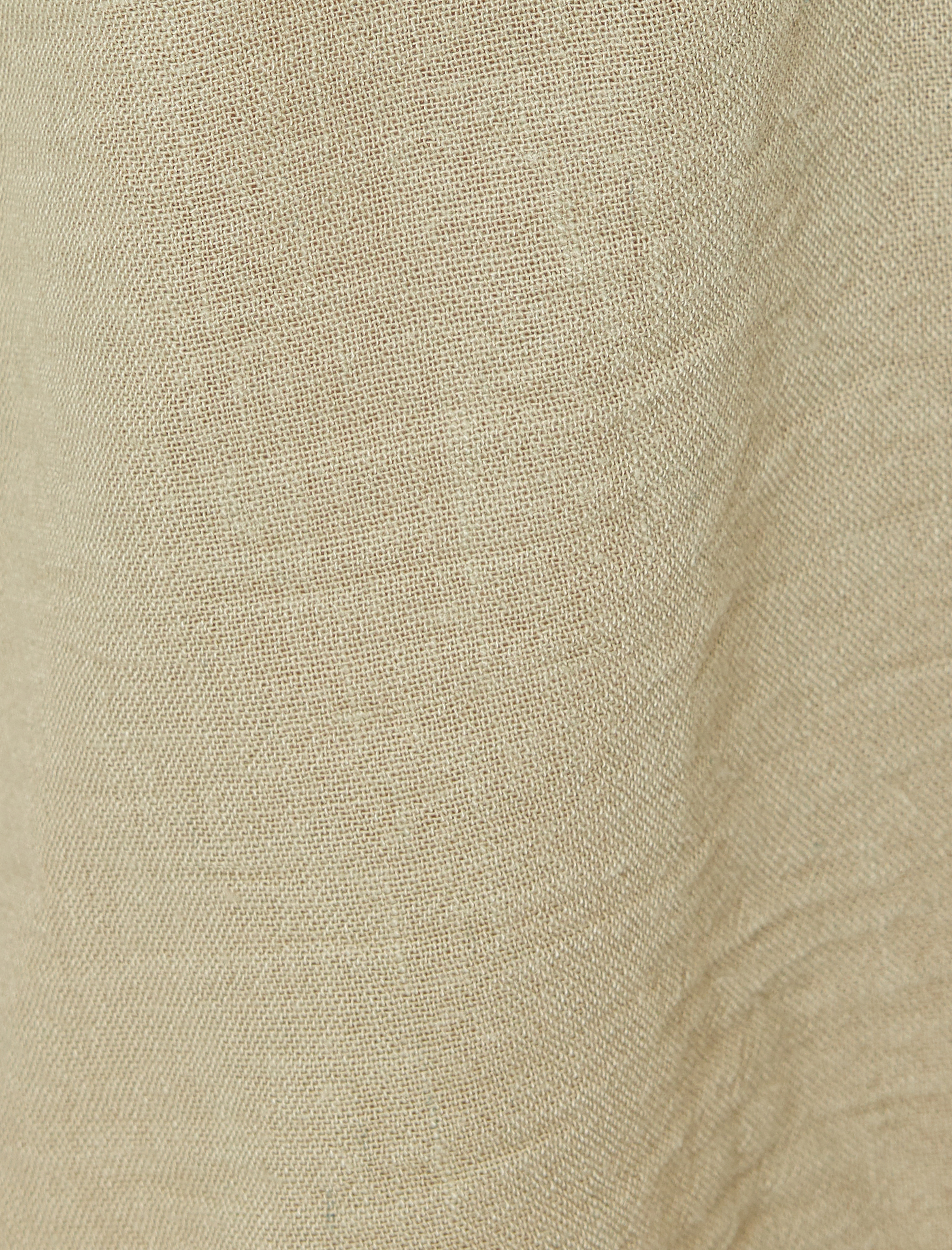 Cepli Gömlek Kısa Kollu Düşük Omuz Klasik Yaka