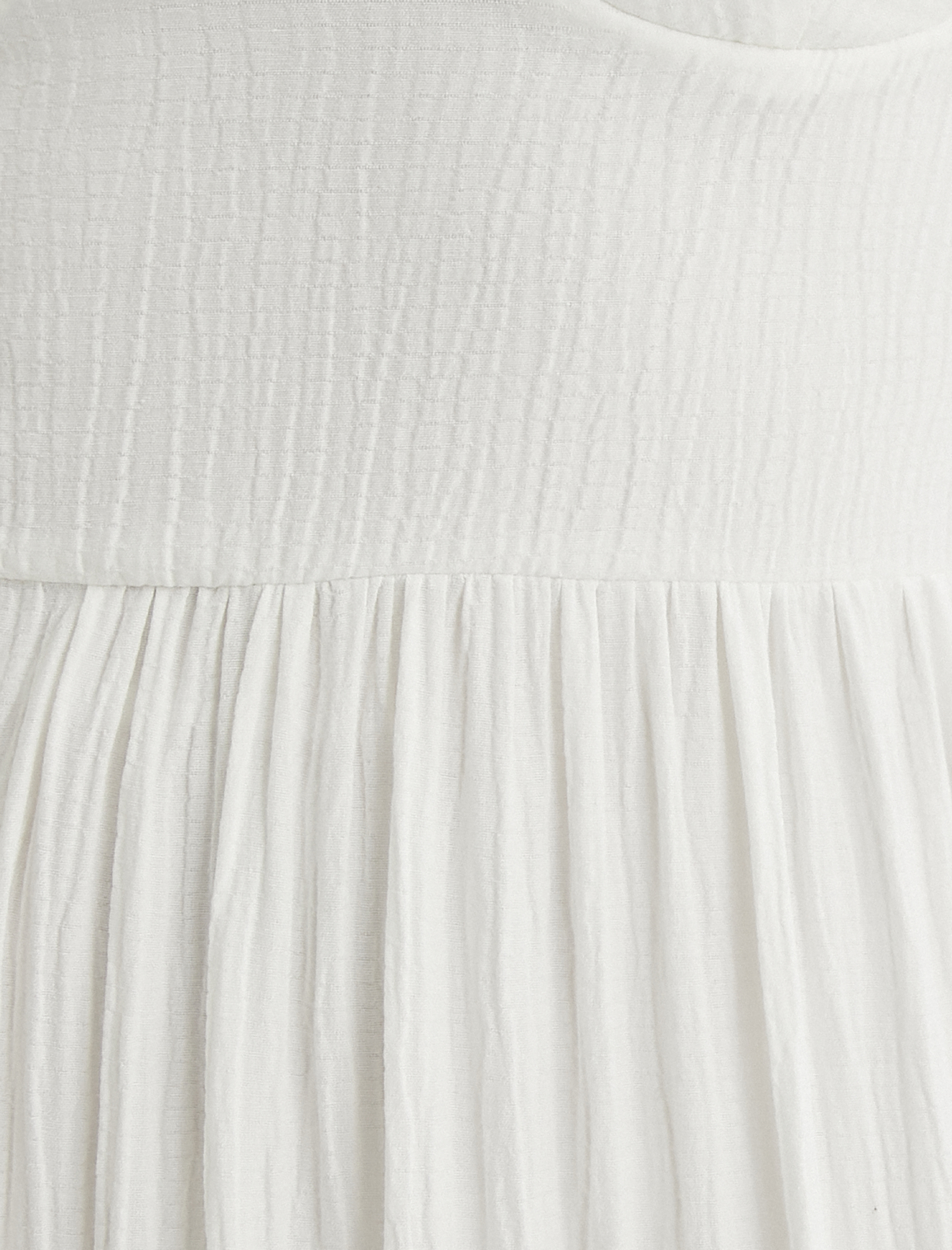   Koton X Şahika Ercümen - Midi Boy Elbise Fisto Detaylı Kalp Yaka Kalın Askılı Astarlı