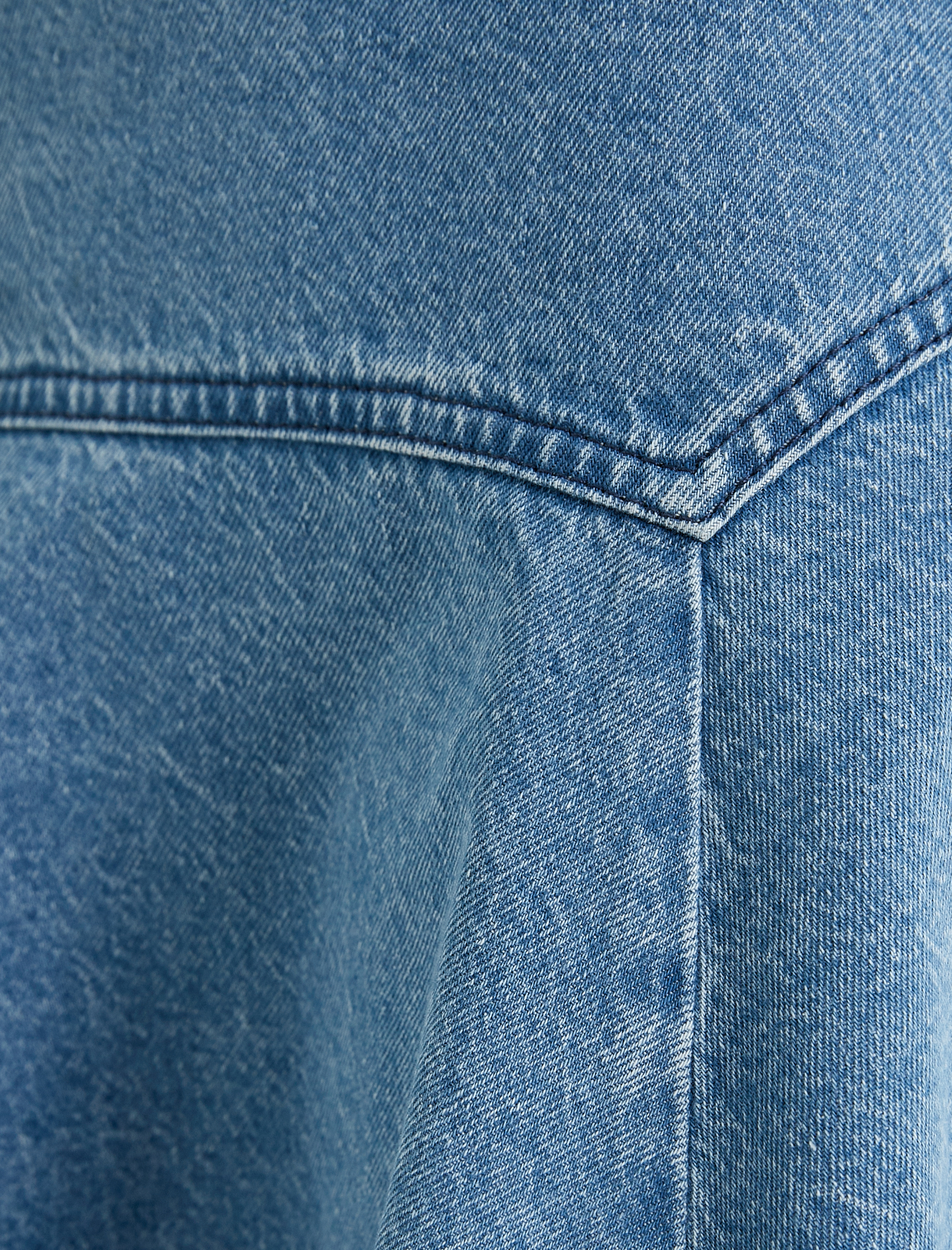   Koton X Şahika Ercümen - Mini Kot Etek A Kesim Püsküllü Rahat Kalıp