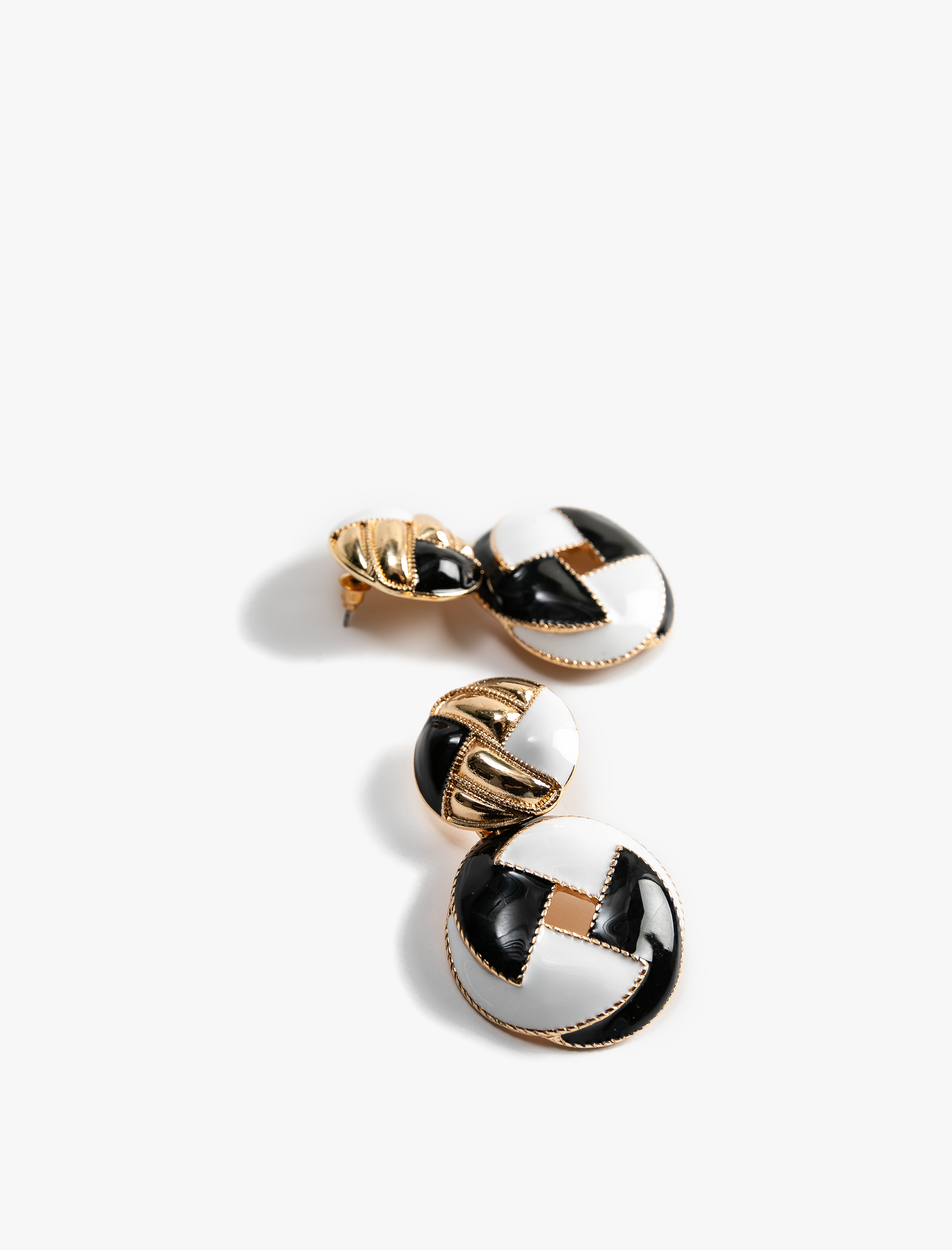  Kadın Geometrik Küpe Sallantılı Çok Renkli