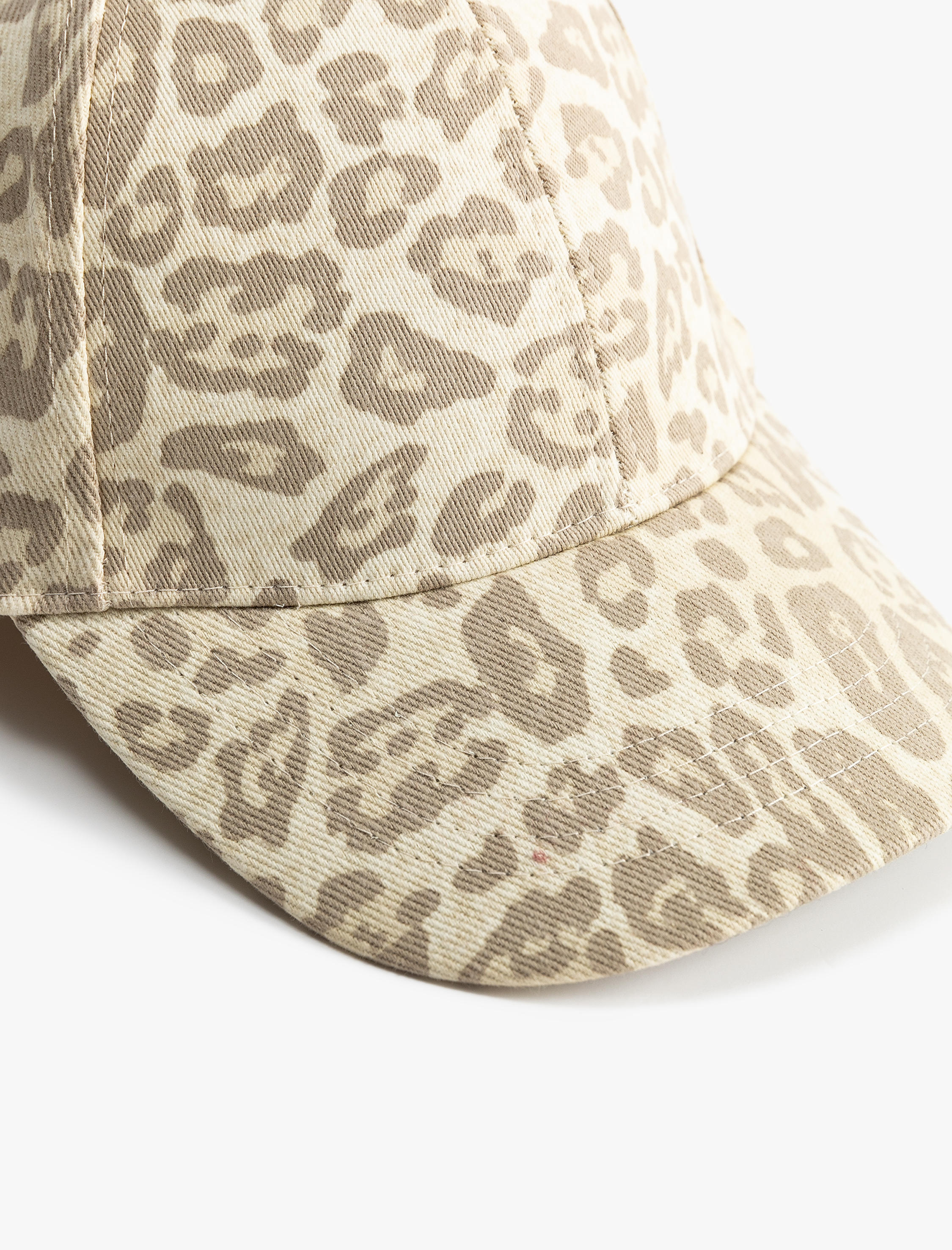  Kadın Kep Şapka Leopar Desenli