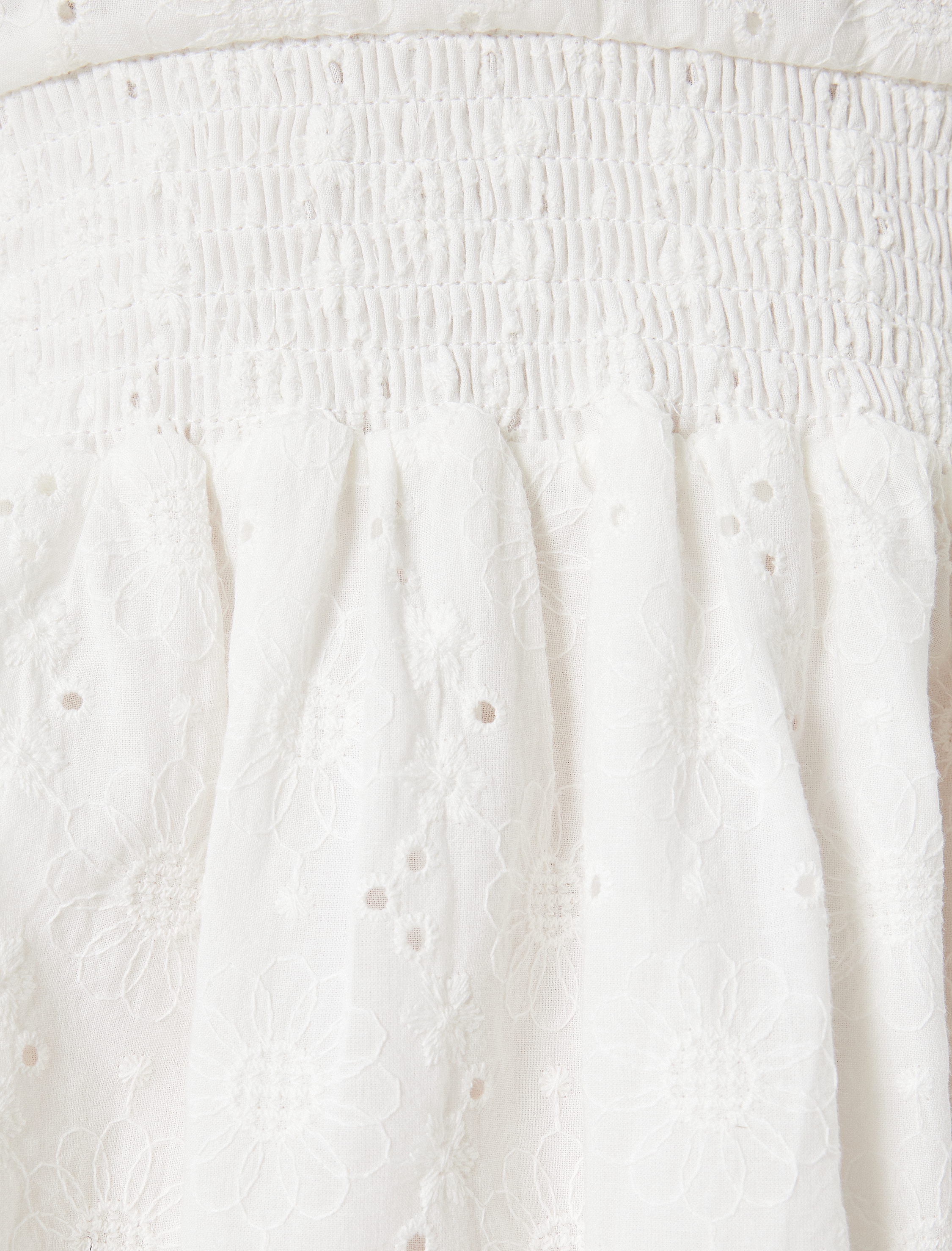   Fisto Elbise Mini İp Askılı Açık Omuzlu A Kesim Pamuklu