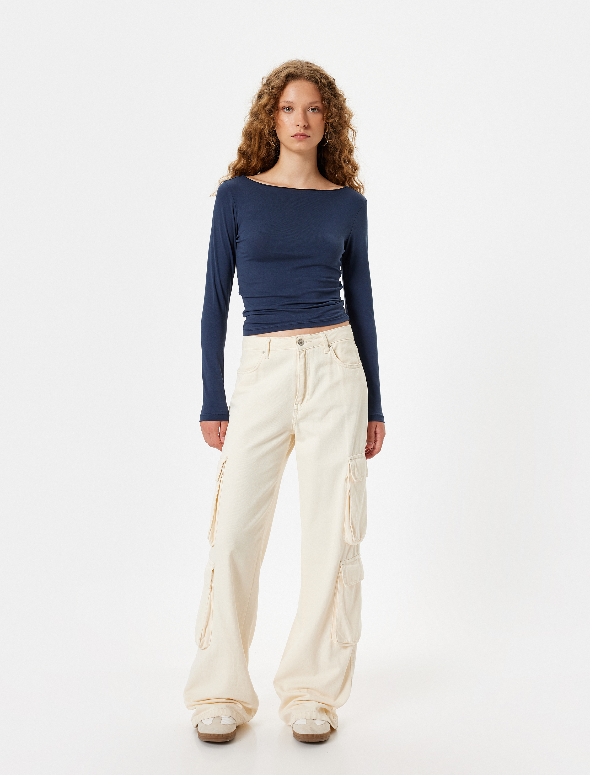   Uzun Kollu Body Basic Bisiklet Yaka Slim Fit