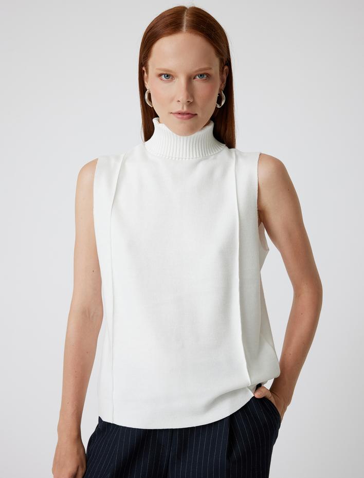  Basic Kolsuz Balıkçı Yaka Triko Kazak