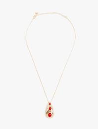 Damla Charm Detaylı Kolye