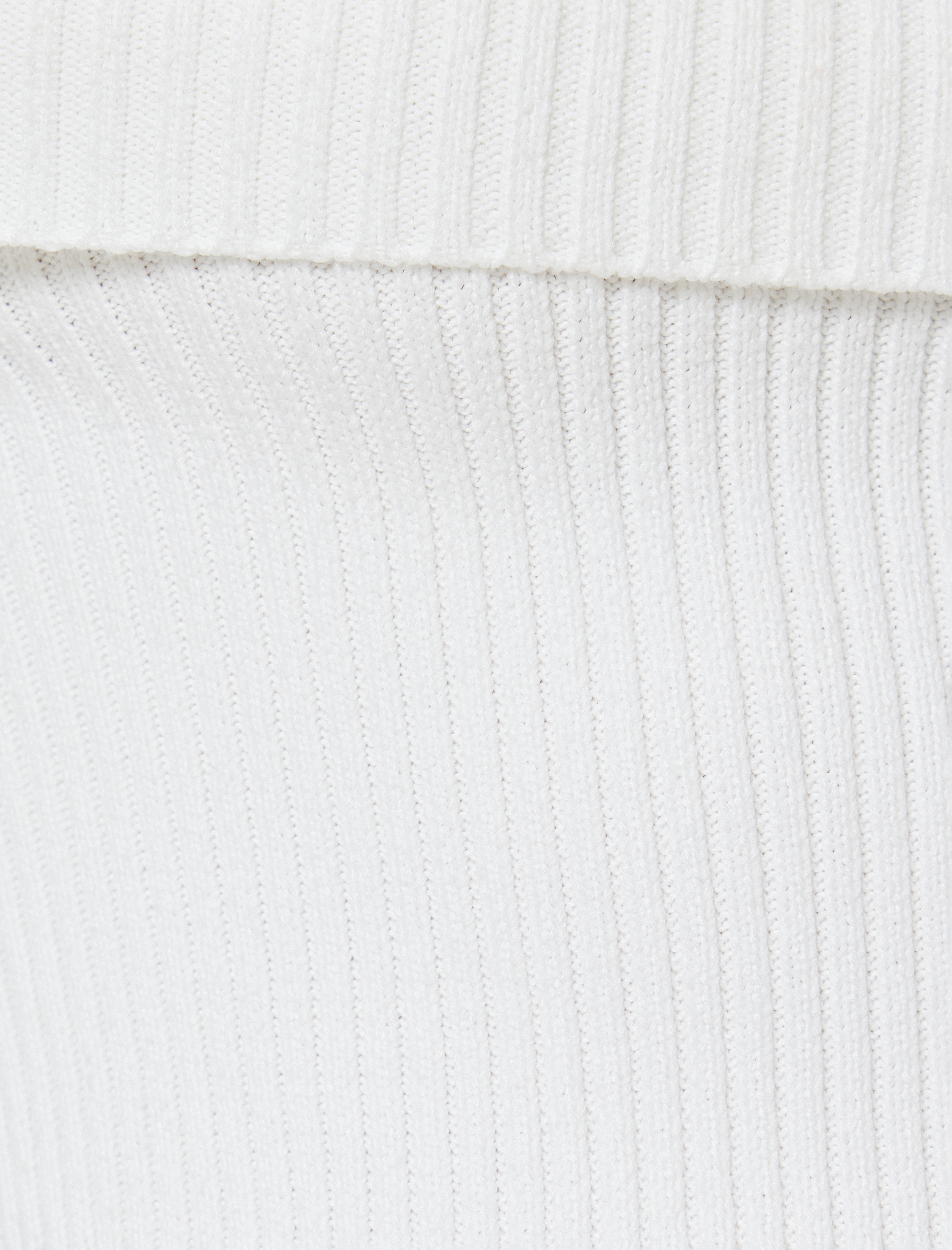   Madonna Yaka Omzu Açık Kazak Uzun Kollu Slim Fit Dokulu