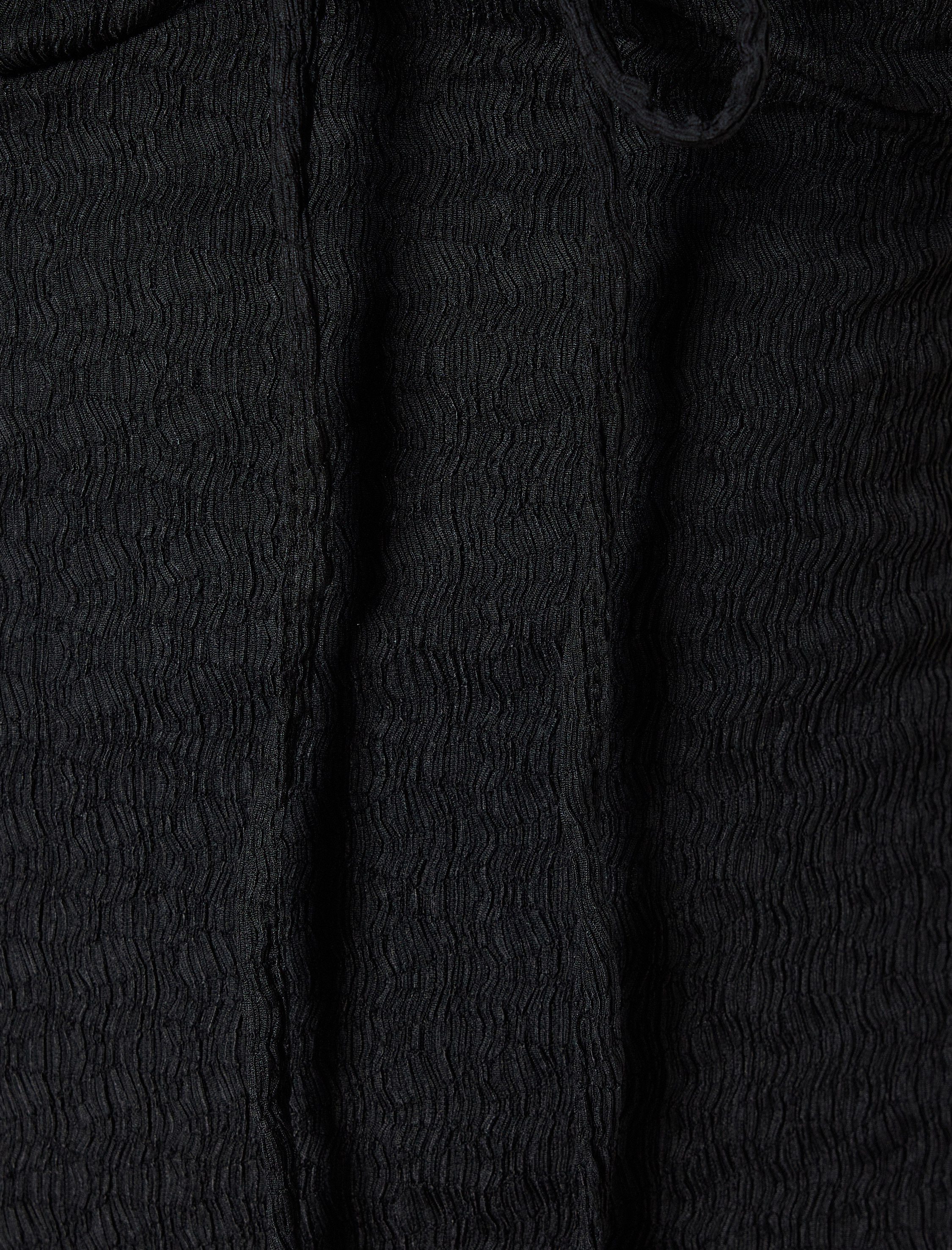   Uzun Elbise Kalın Askılı Kalp Yaka Bağcıklı Yırtmaç Detaylı Bürümcük