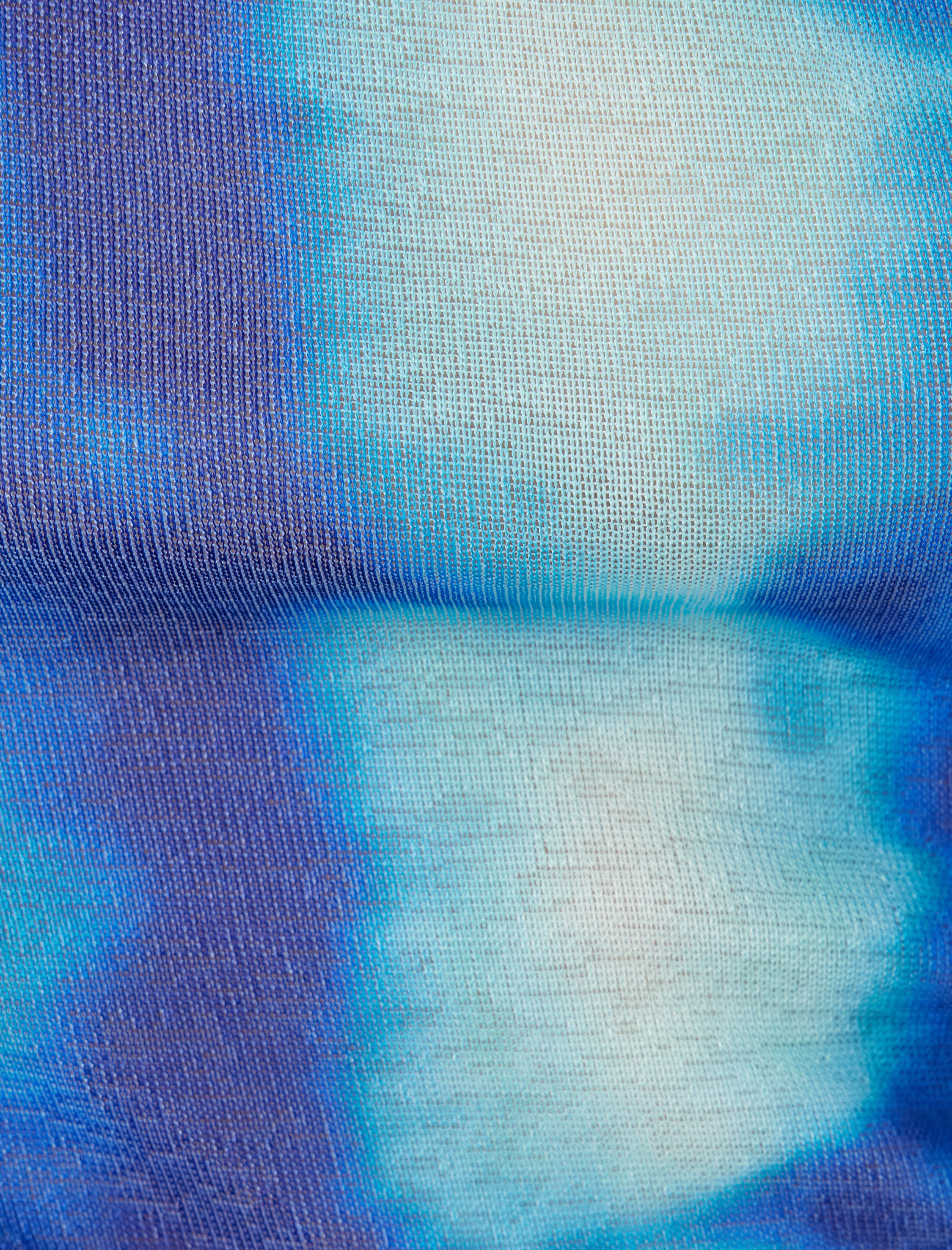   Koton X Şahika Ercümen - Yarı Transparan İnce Askılı Atlet Batik Desenli Ribanalı