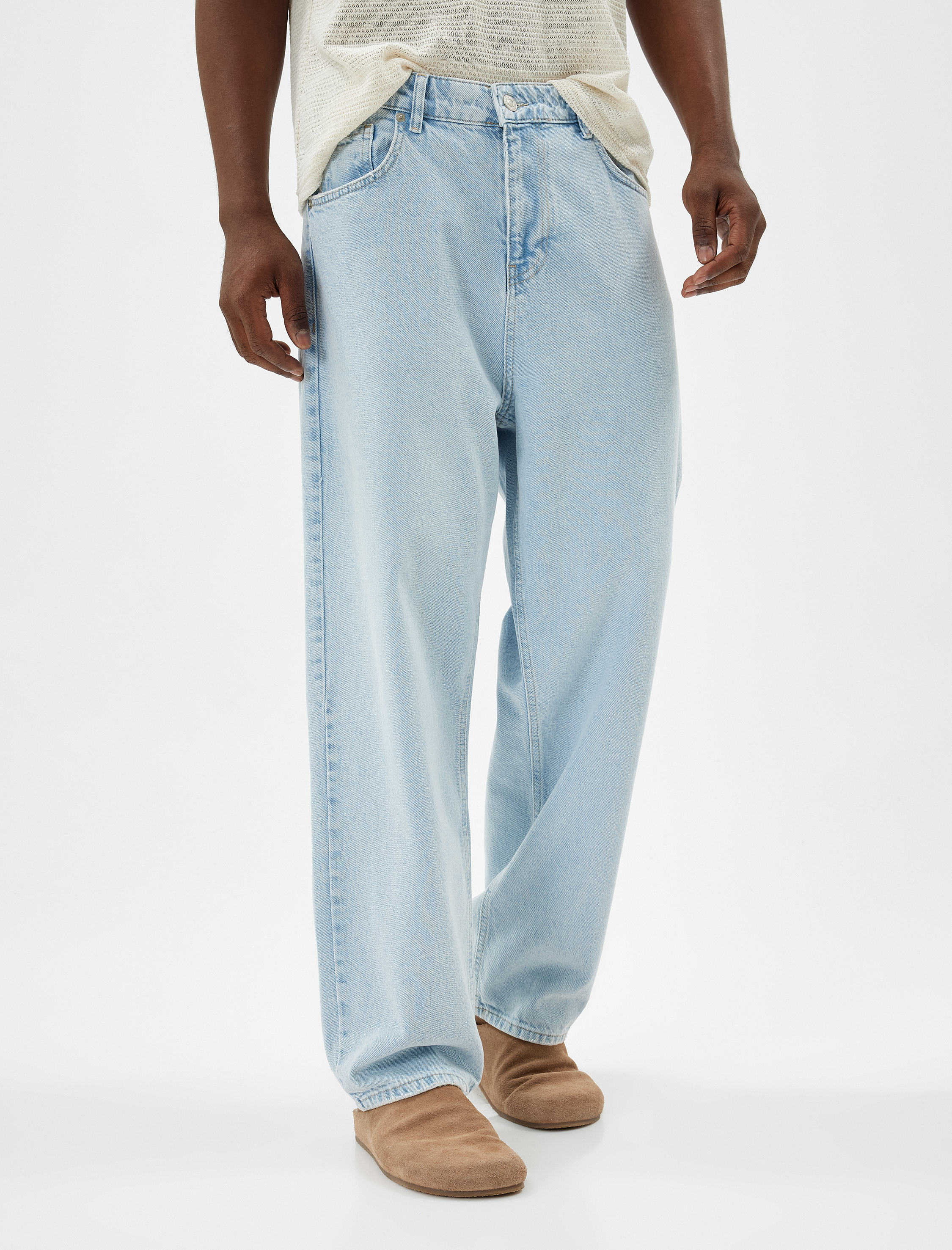   Baggy Kot Pantolon - Mark Jeans