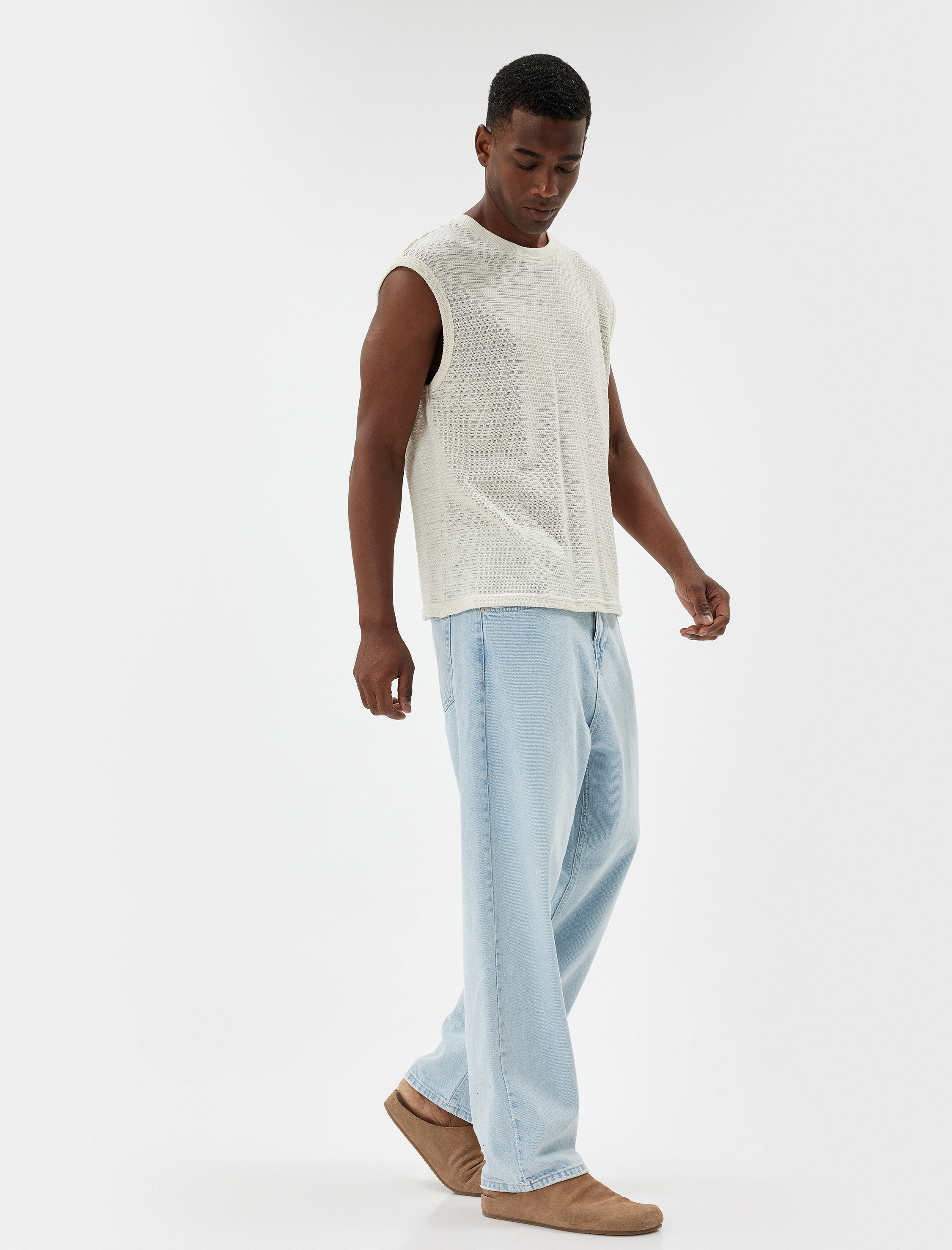   Baggy Kot Pantolon - Mark Jeans