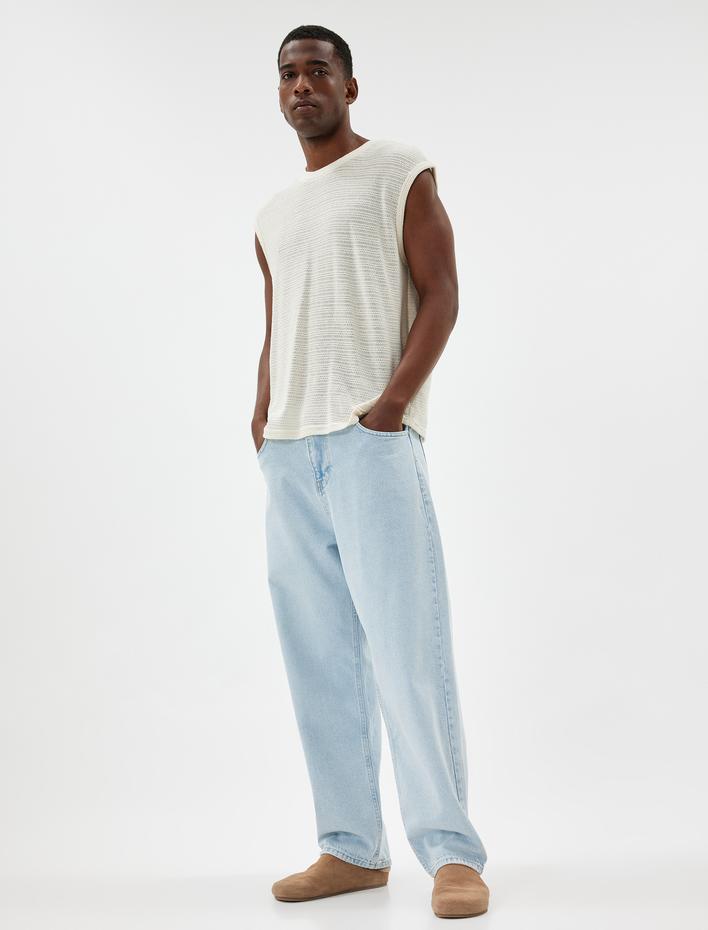  Baggy Kot Pantolon - Mark Jeans