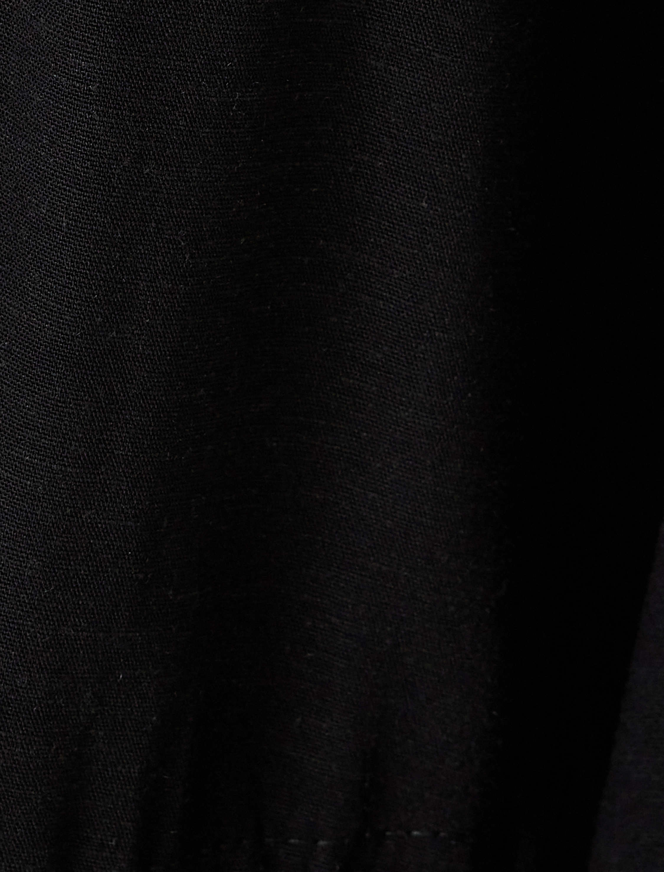   Keten Karışımlı Kimono 3/4 Geniş Kol Cepli Kuşaklı