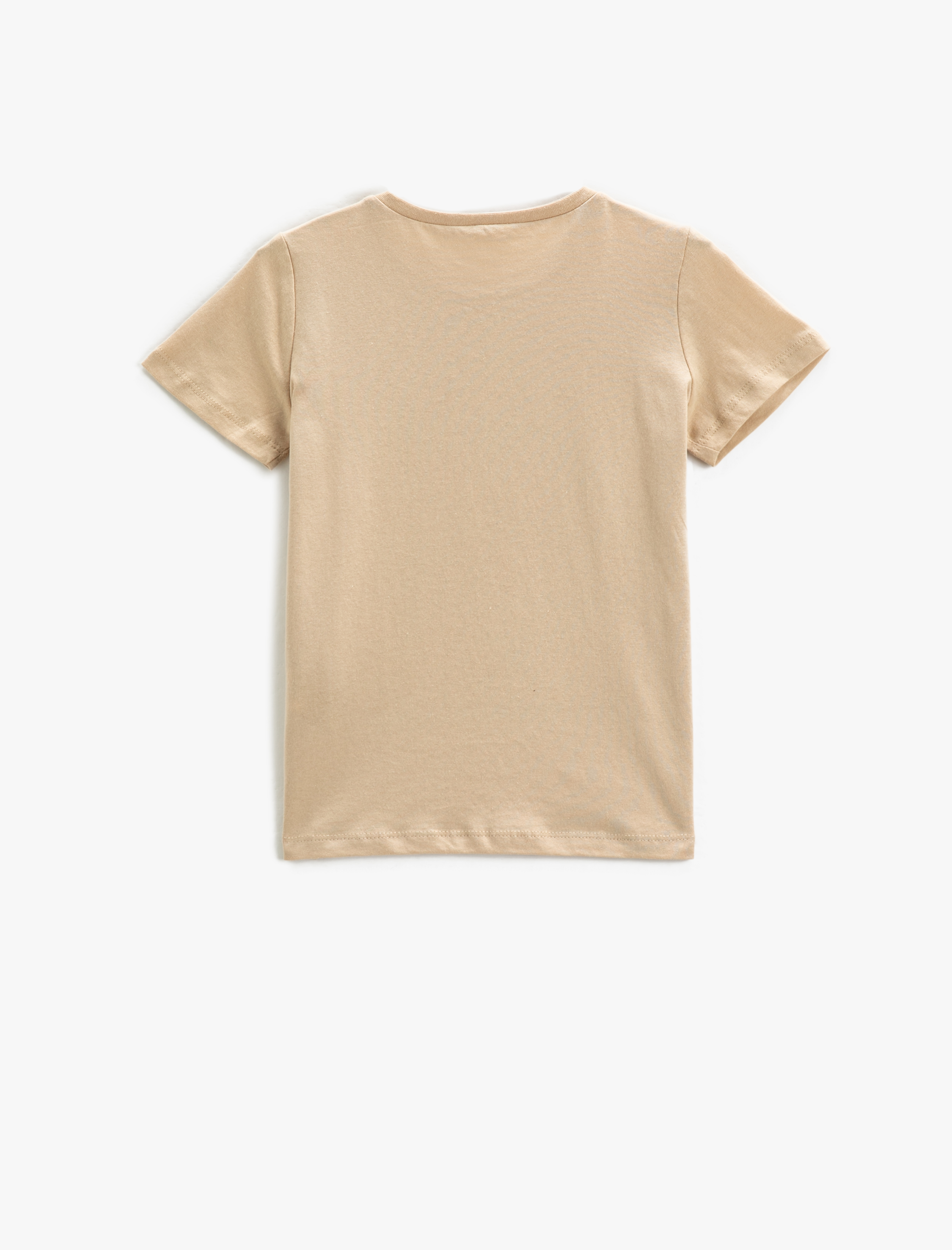  Erkek Çocuk Kısa Kollu Tişört Bisiklet Yaka Dinozor Baskılı