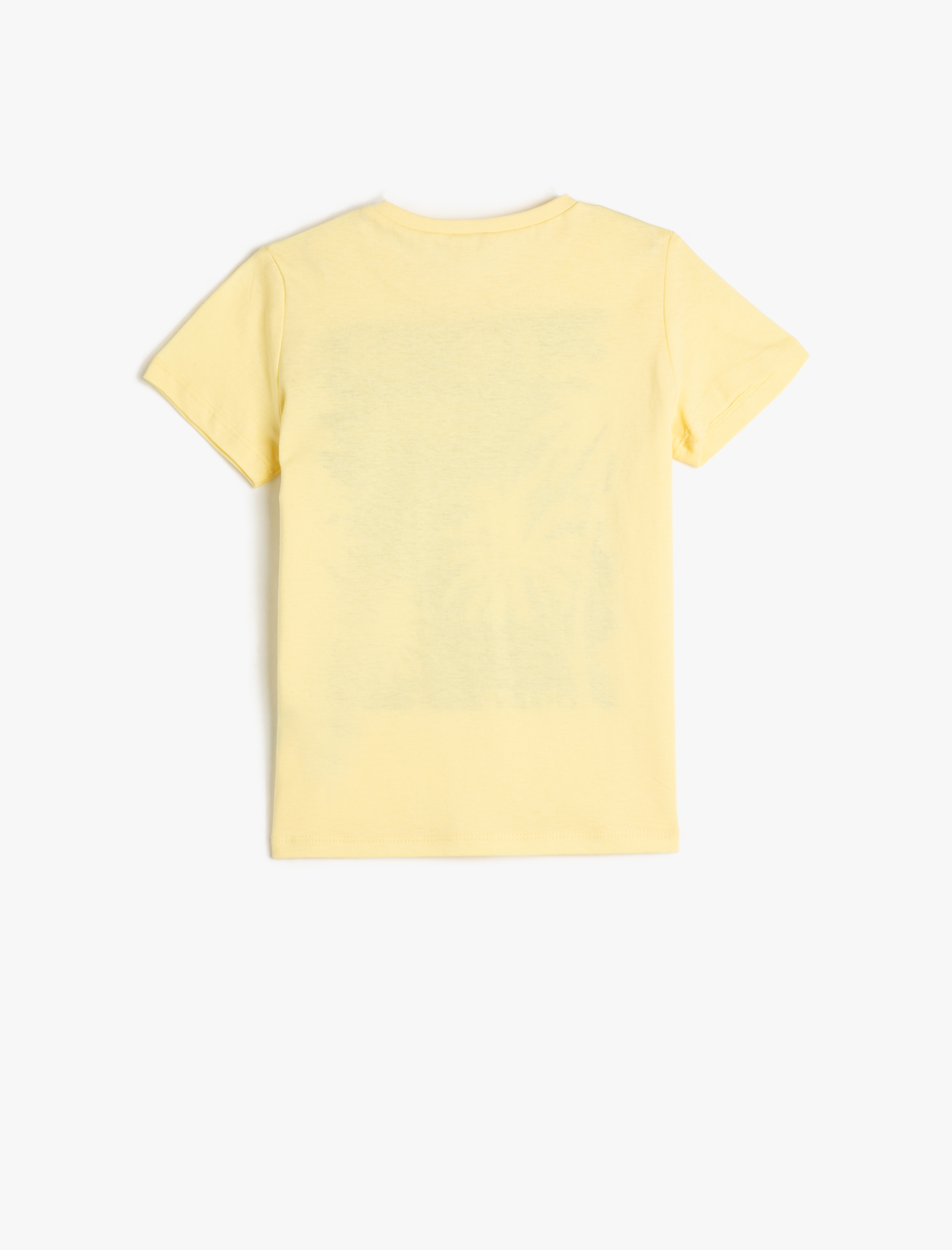  Erkek Çocuk Baskılı Kısa Kollu Tişört Bisiklet Yaka Pamuklu