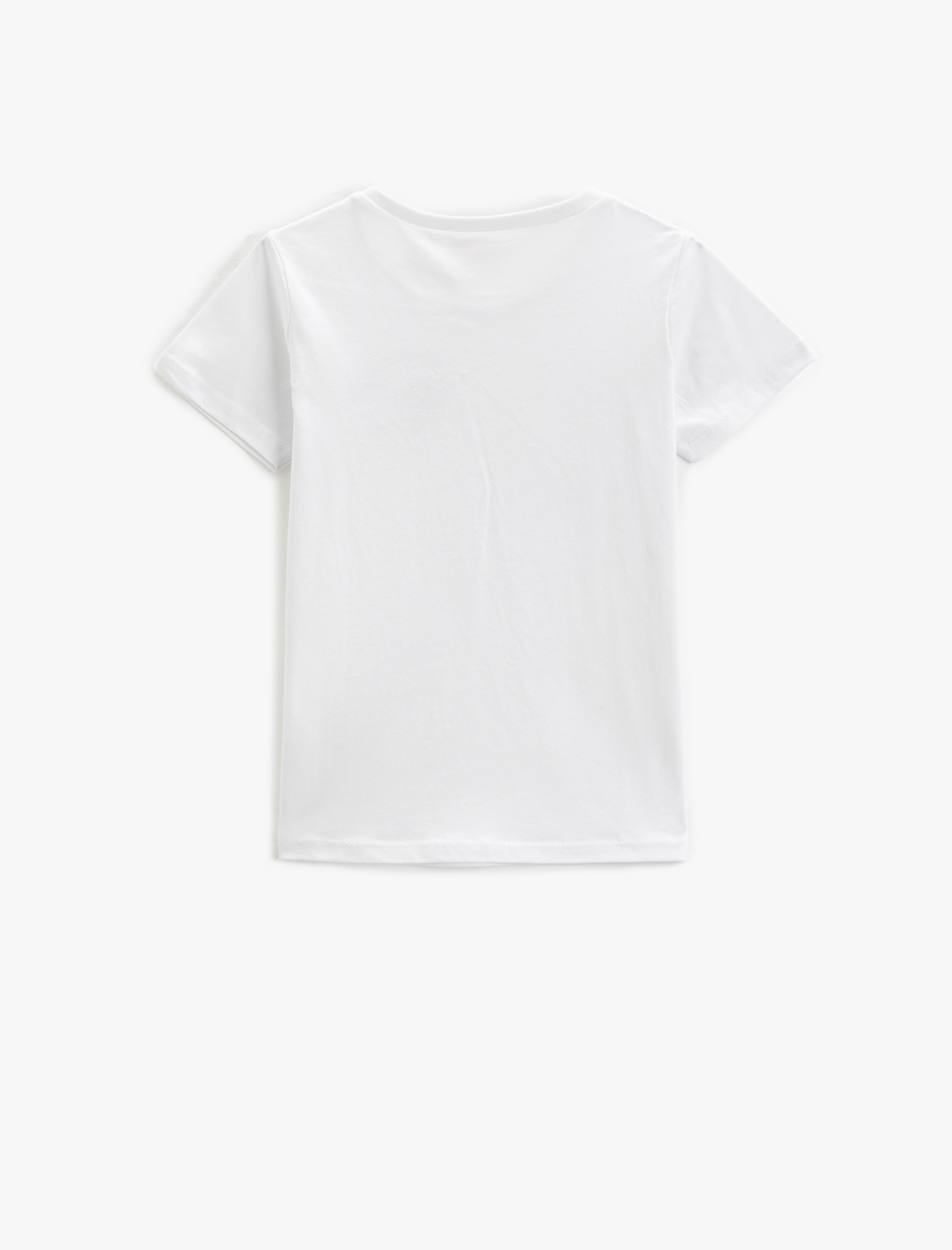  Erkek Çocuk Kısa Kollu Tişört Baskılı Bisiklet Yaka Pamuklu