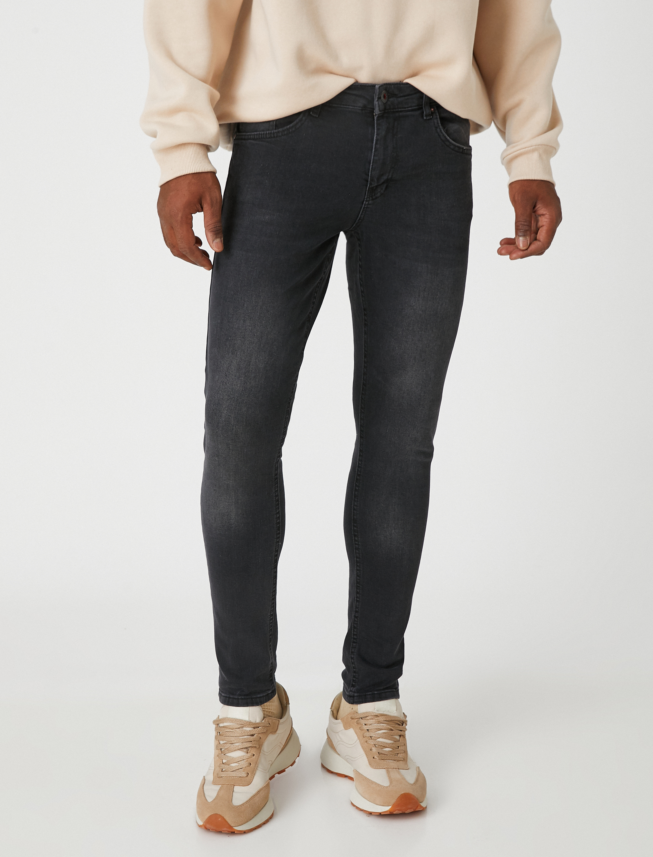 Super Skinny Fit Kot Pantolon - Justin Jean