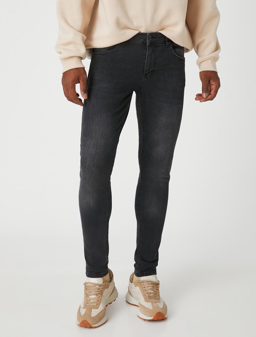   Super Skinny Fit Kot Pantolon - Justin Jean