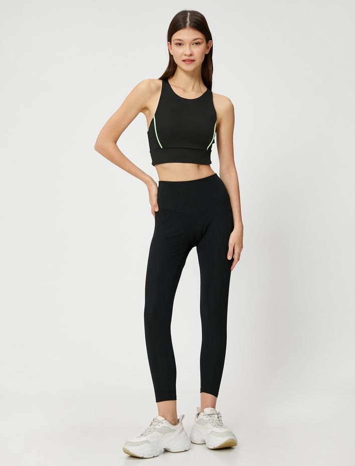  Basic Sporcu Tayt Dikiş Detaylı