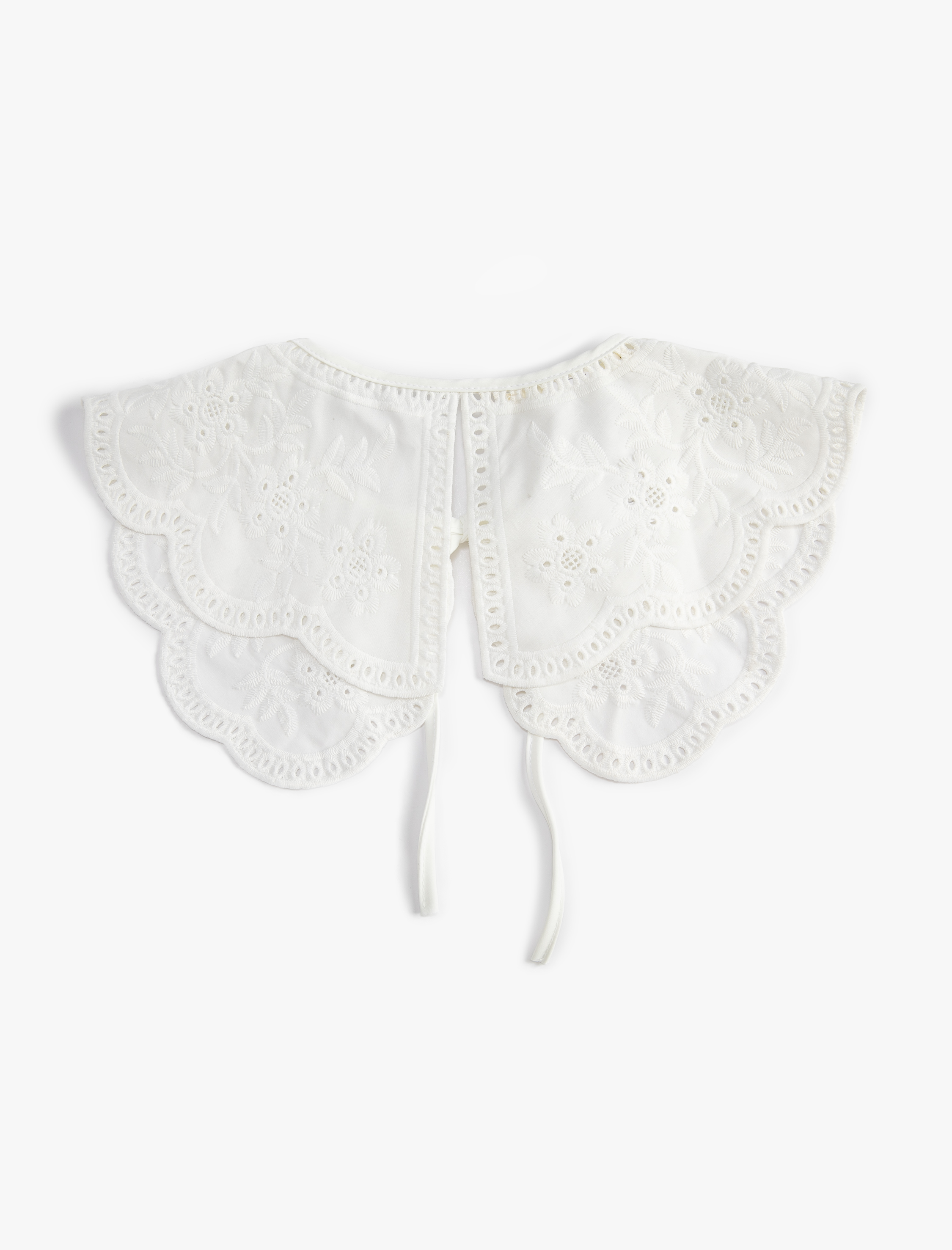  Kadın Fisto Seyyar Yaka Bağlamalı İşlemeli