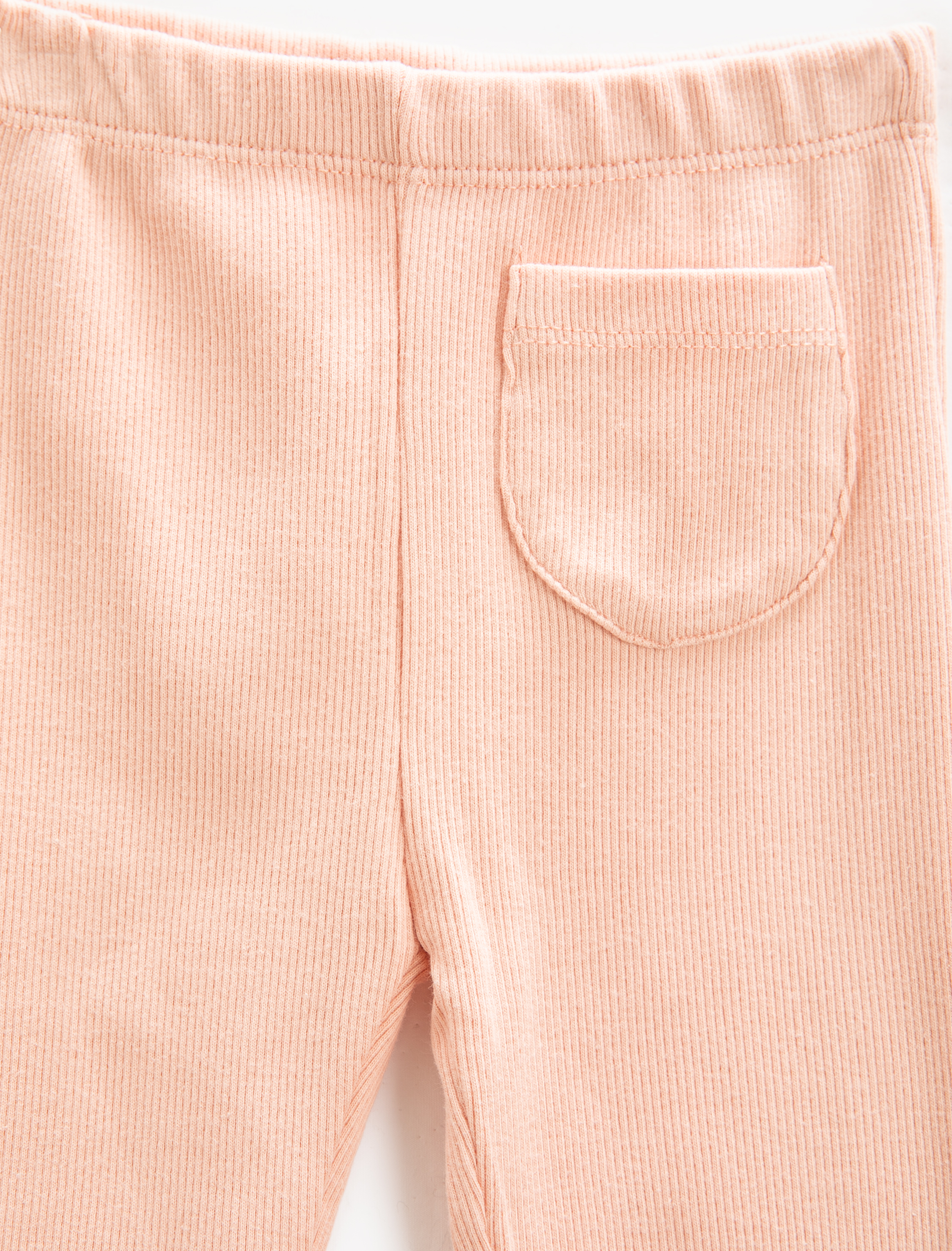  Kız Bebek İspanyol Paça Tayt Cep Detaylı Pamuklu