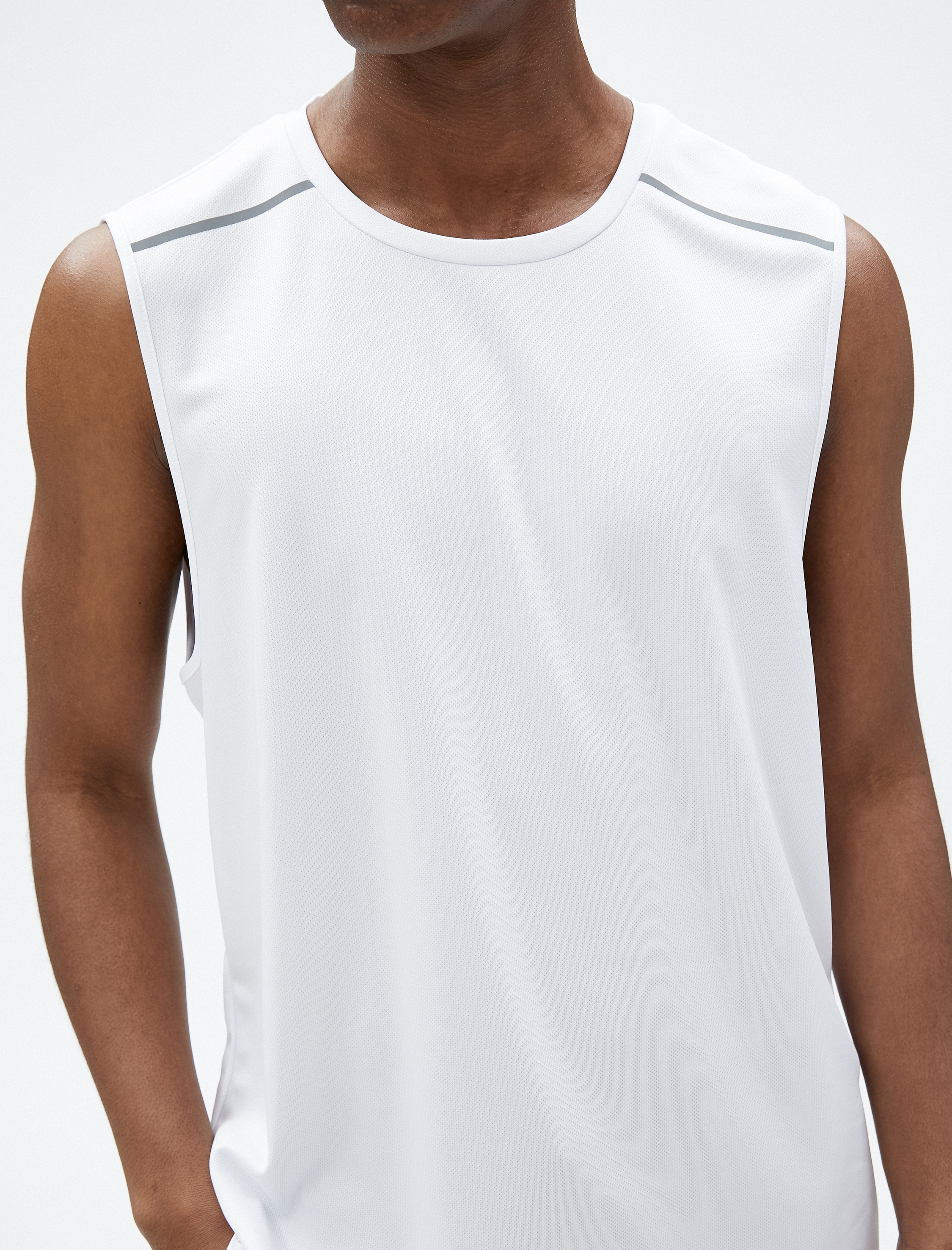   Basic Sporcu Atleti Bisiklet Yaka Nefes Alan Kumaş