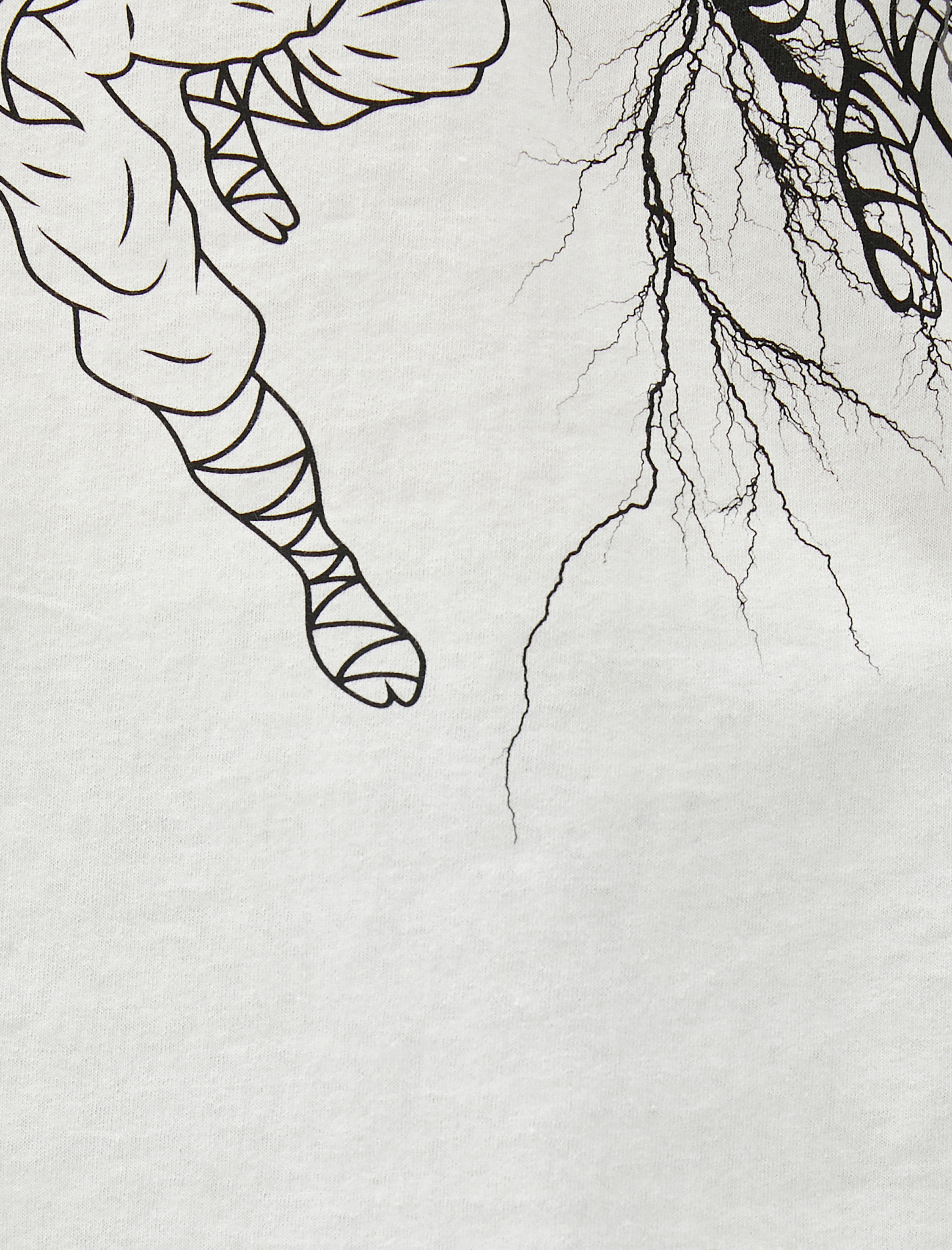   Oversize Tişört Anime Baskılı Bisiklet Yaka Kısa Kollu Pamuklu