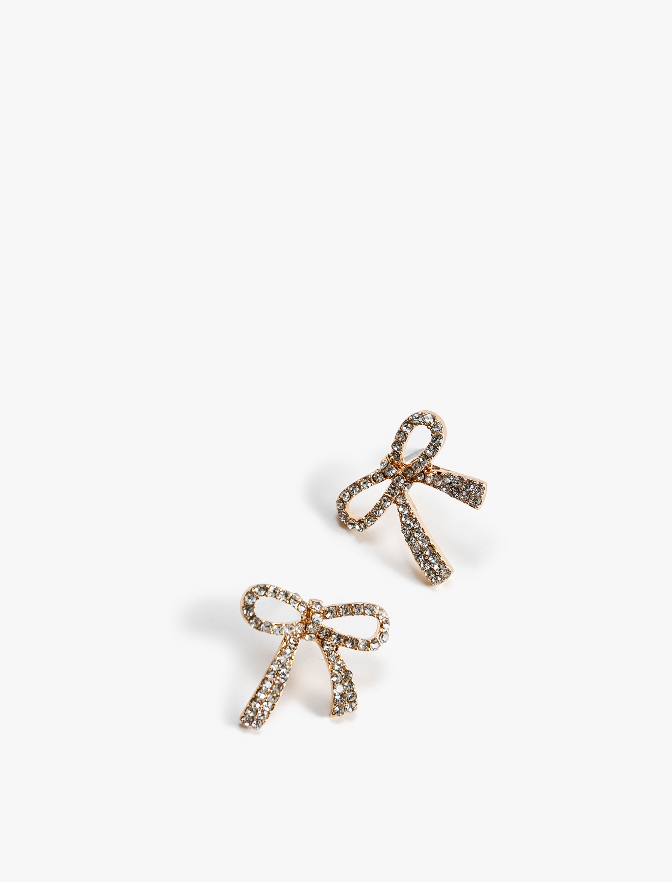  Kadın Fiyonk Küpe Taşlı