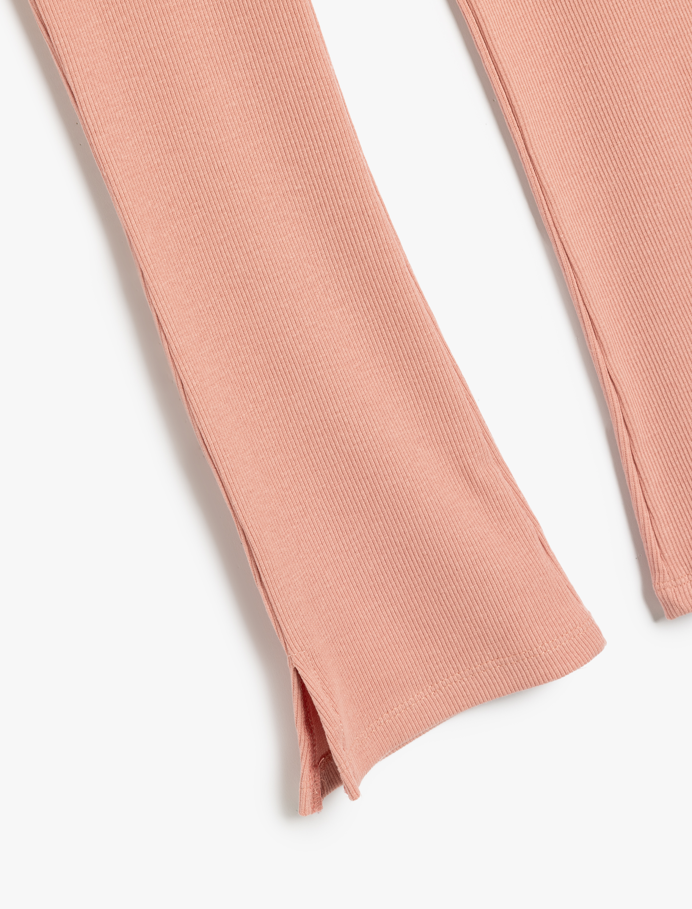  Kız Bebek İspanyol Paça Tayt Ribanalı Yırtmaç Detaylı